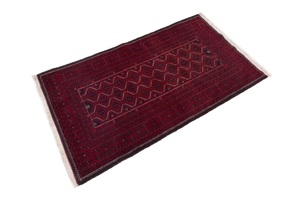 Belutsch Teppich - 165 x 100 cm - dunkelrot - Image 2