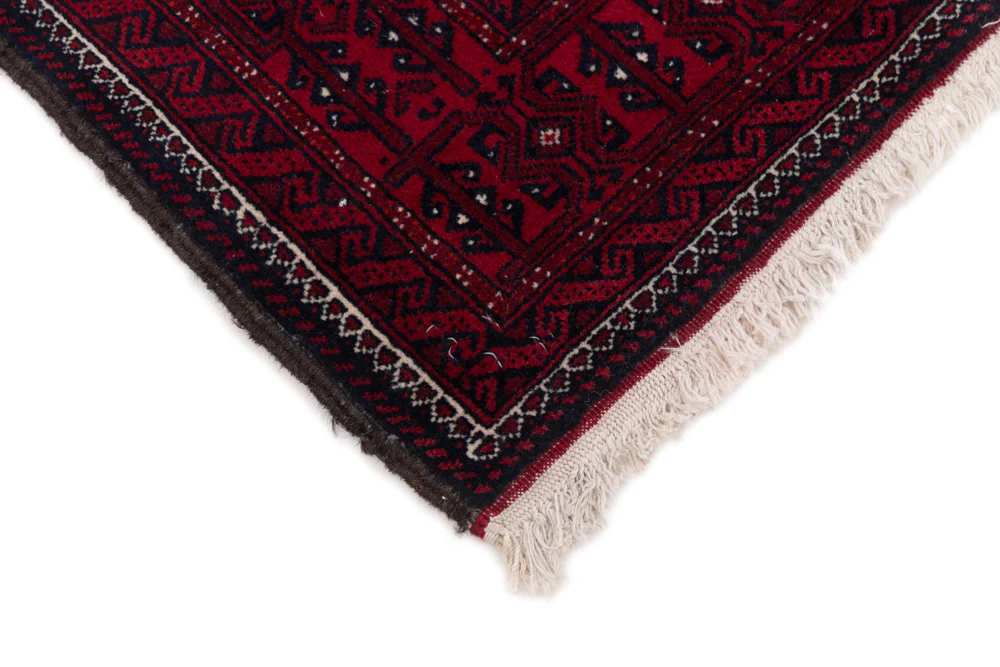 Belutsch Teppich - 165 x 100 cm - dunkelrot - Image 6