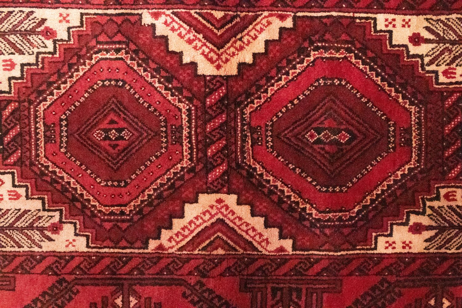 Belutsch Teppich 178 x 103 cm - rot - Image 2
