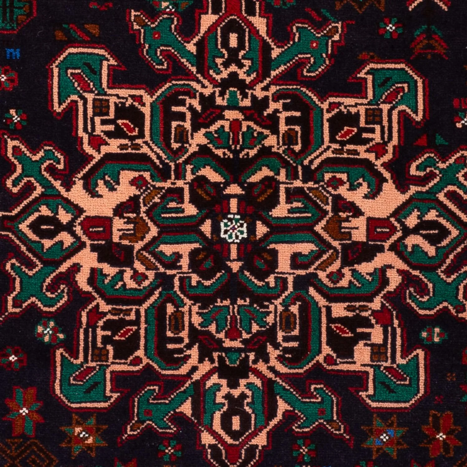 Belutsch Teppich - 180 x 105 cm - dunkelblau - Image 2