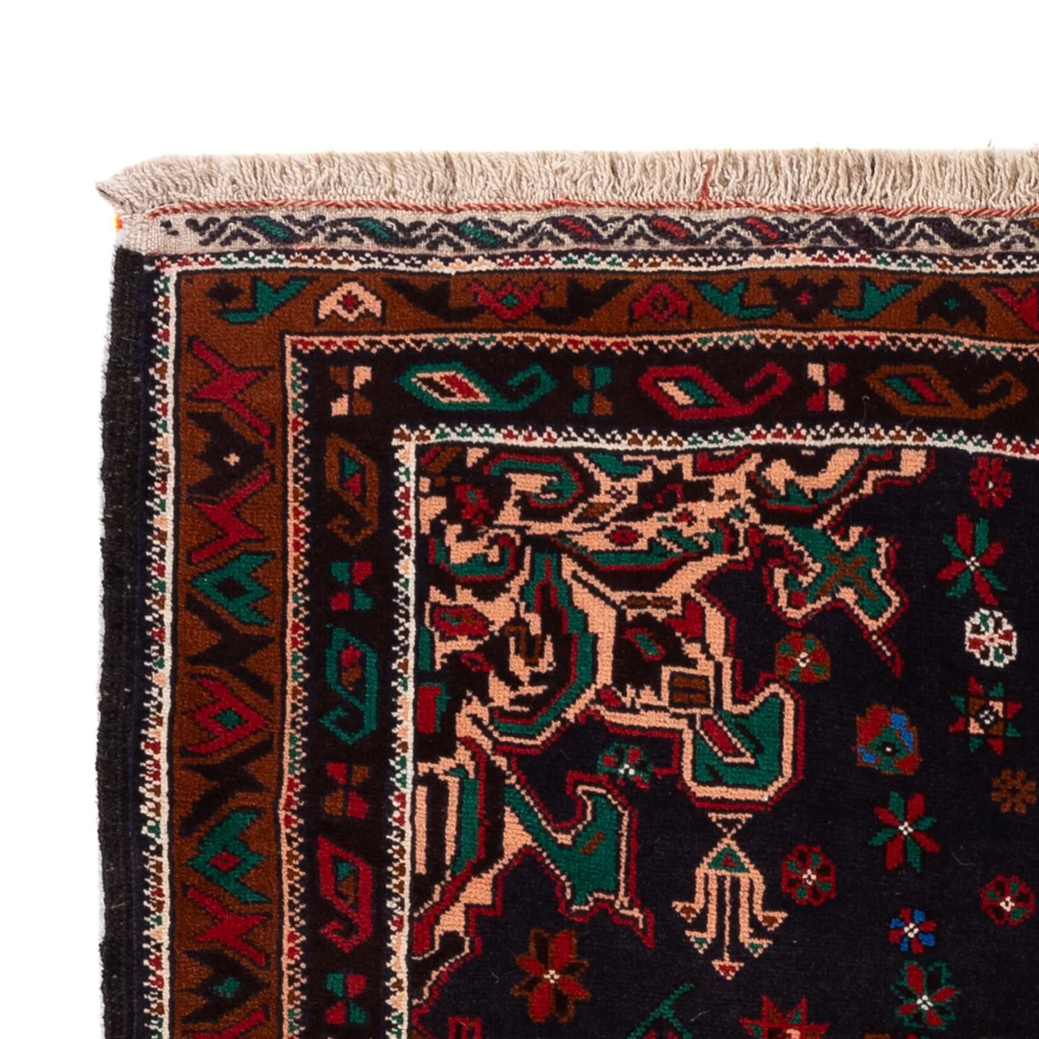 Belutsch Teppich - 180 x 105 cm - dunkelblau - Image 3
