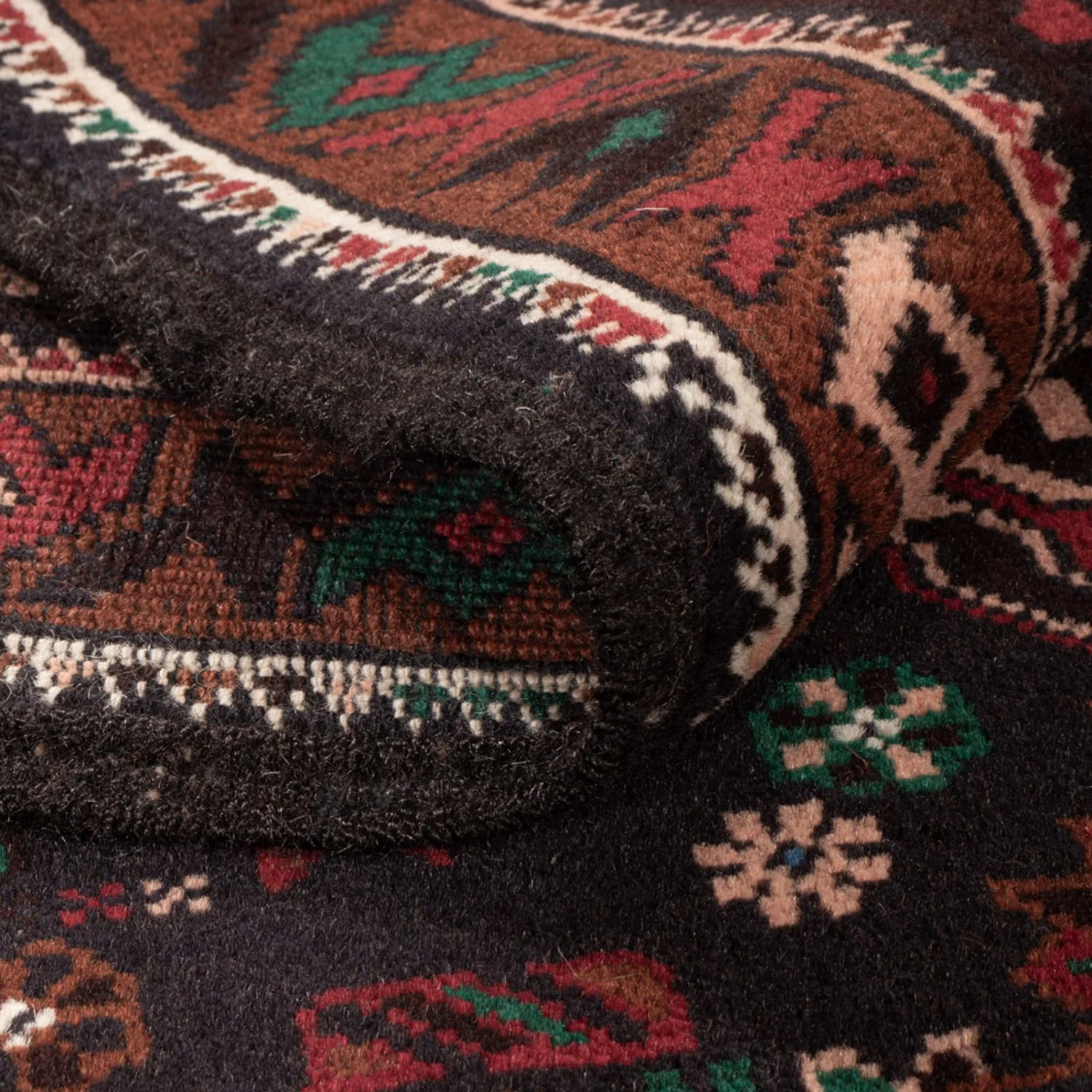 Belutsch Teppich - 180 x 105 cm - dunkelblau - Image 4