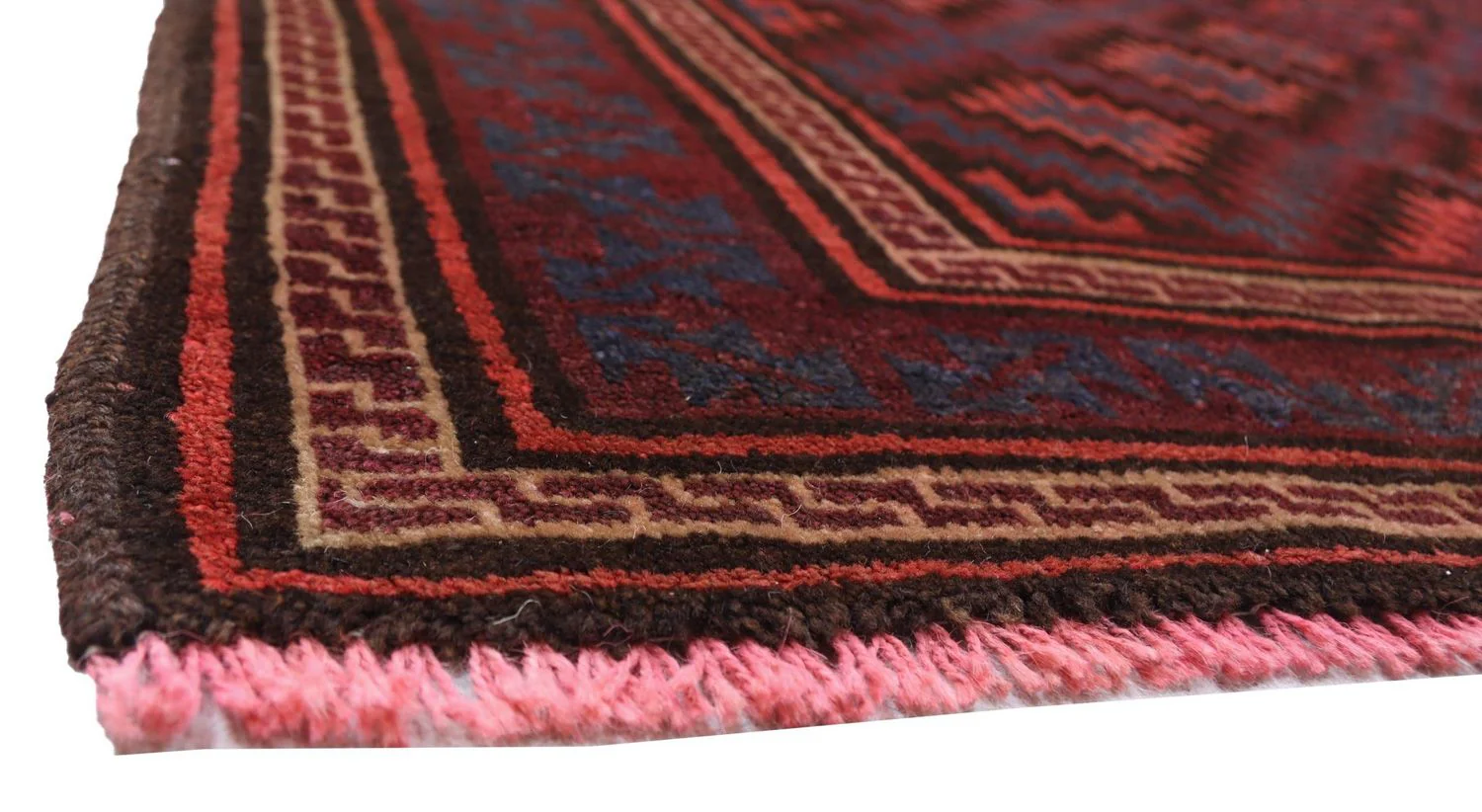 Belutsch Teppich 180 x 121 cm - dunkelrot - Image 3