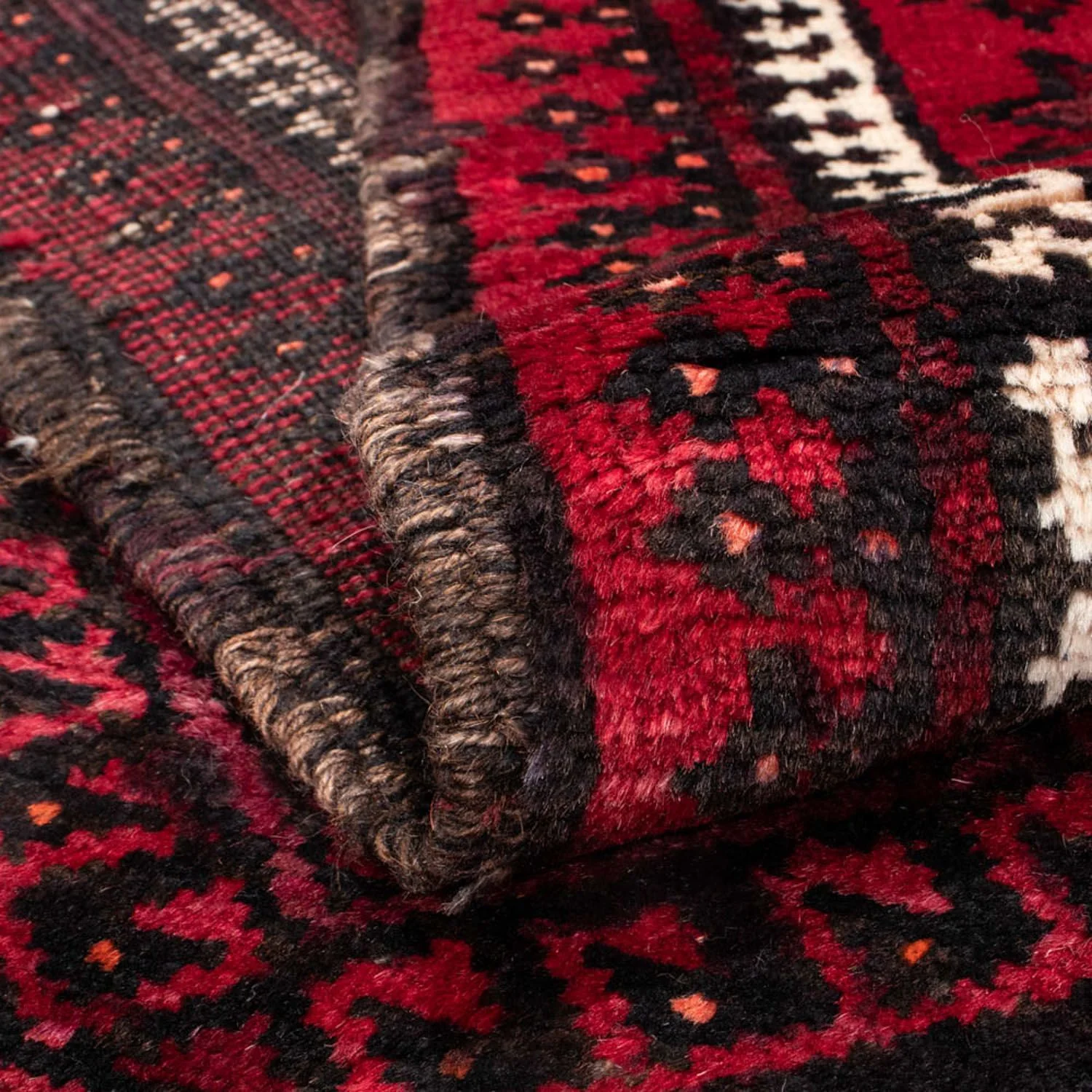 Belutsch Teppich 180 x 123 cm - rot - Image 4
