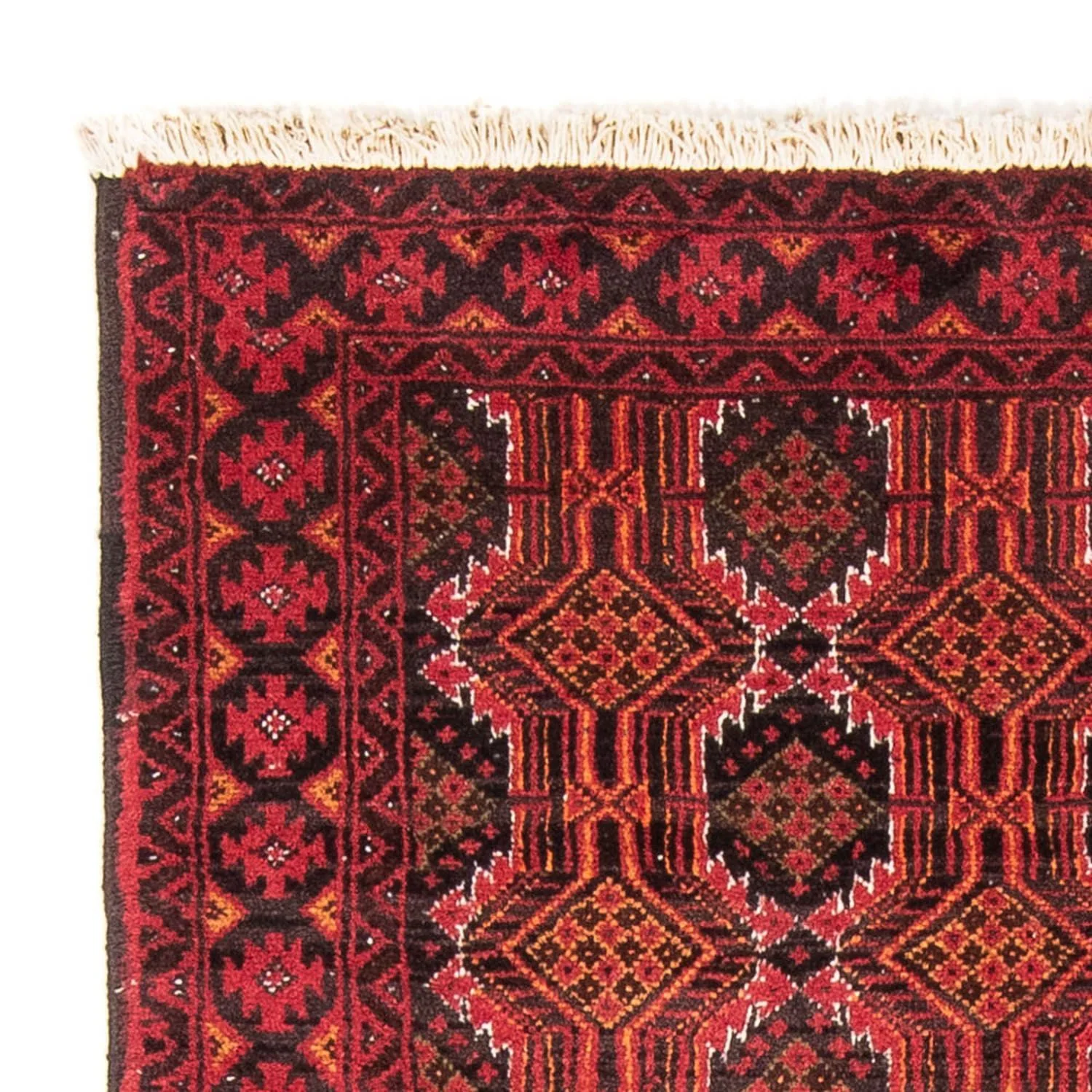 Belutsch Teppich 184 x 98 cm - mehrfarbig - Image 3