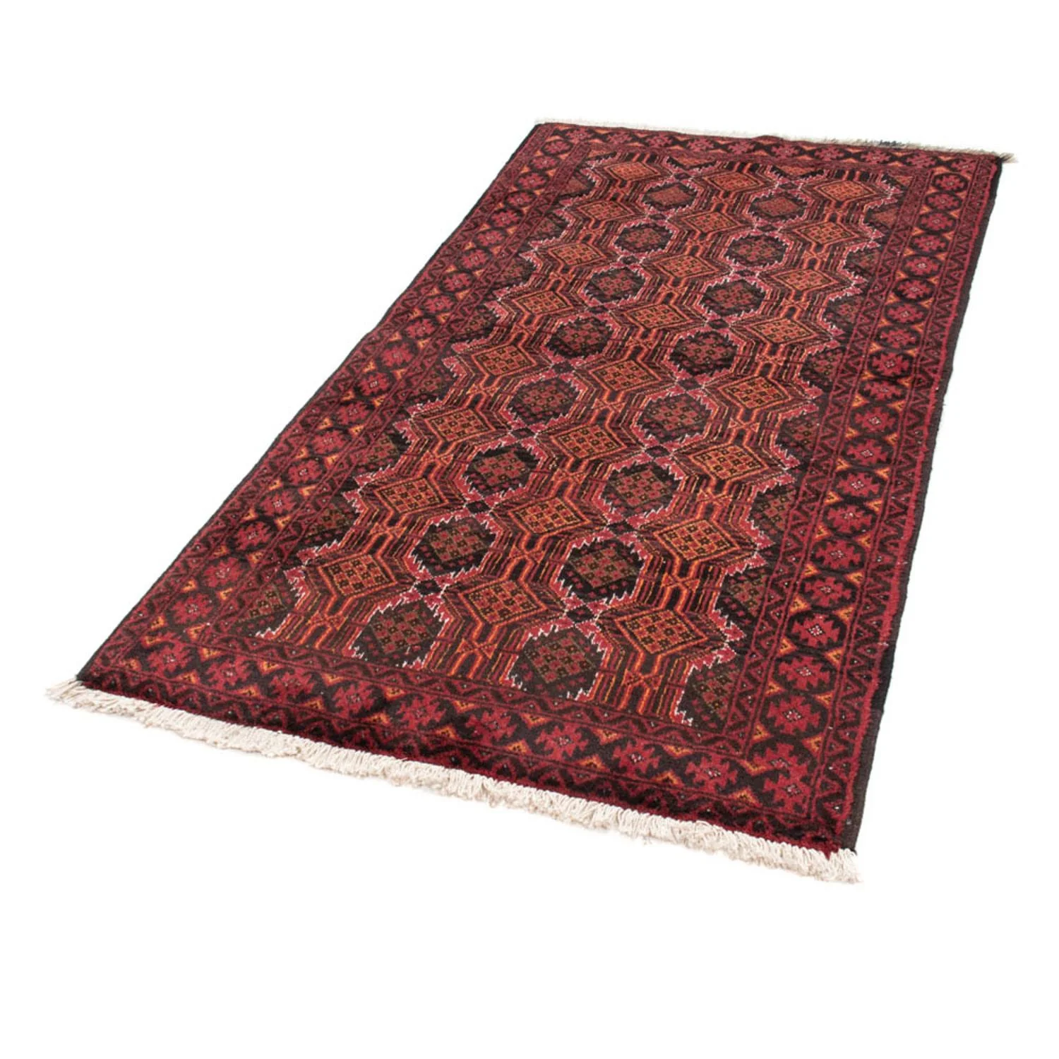 Belutsch Teppich 184 x 98 cm - mehrfarbig - Image 5