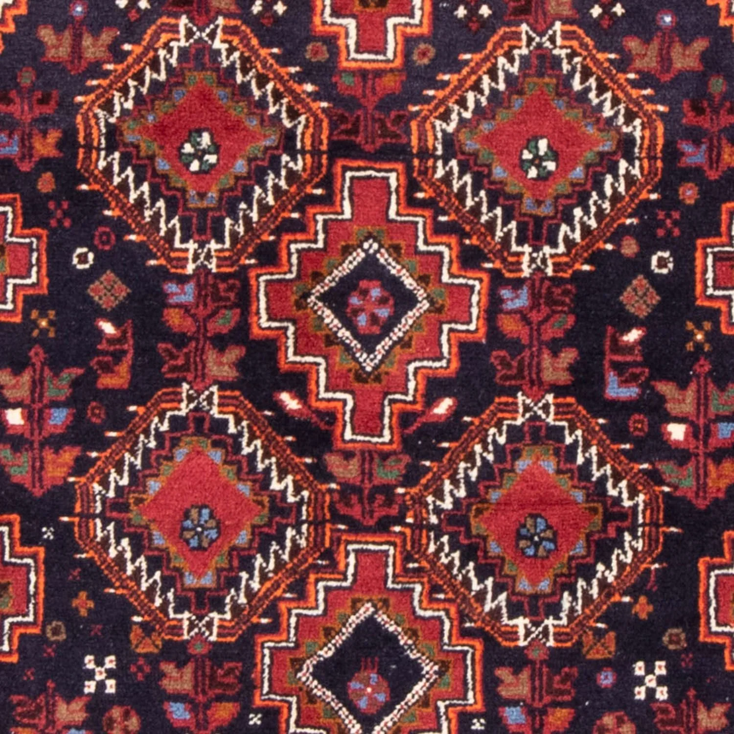 Belutsch Teppich 185 x 103 cm - dunkelblau - Image 2