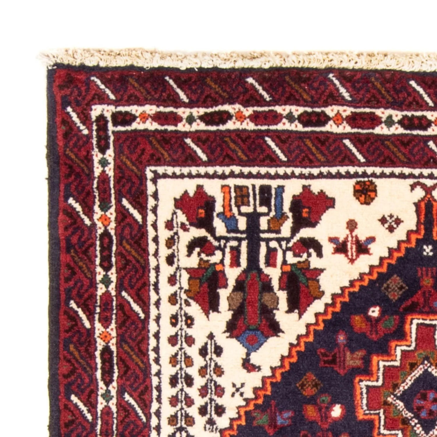 Belutsch Teppich 185 x 103 cm - dunkelblau - Image 3