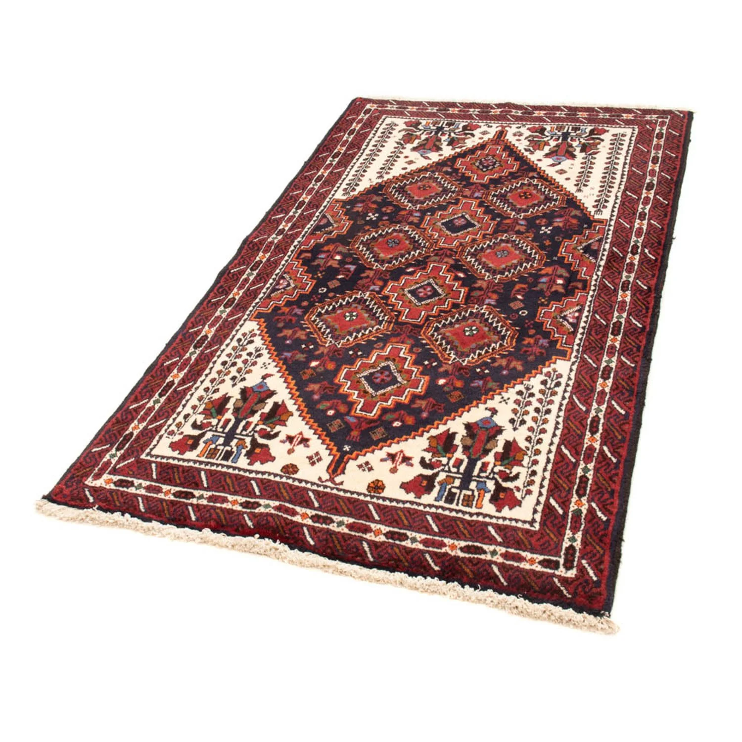 Belutsch Teppich 185 x 103 cm - dunkelblau - Image 5