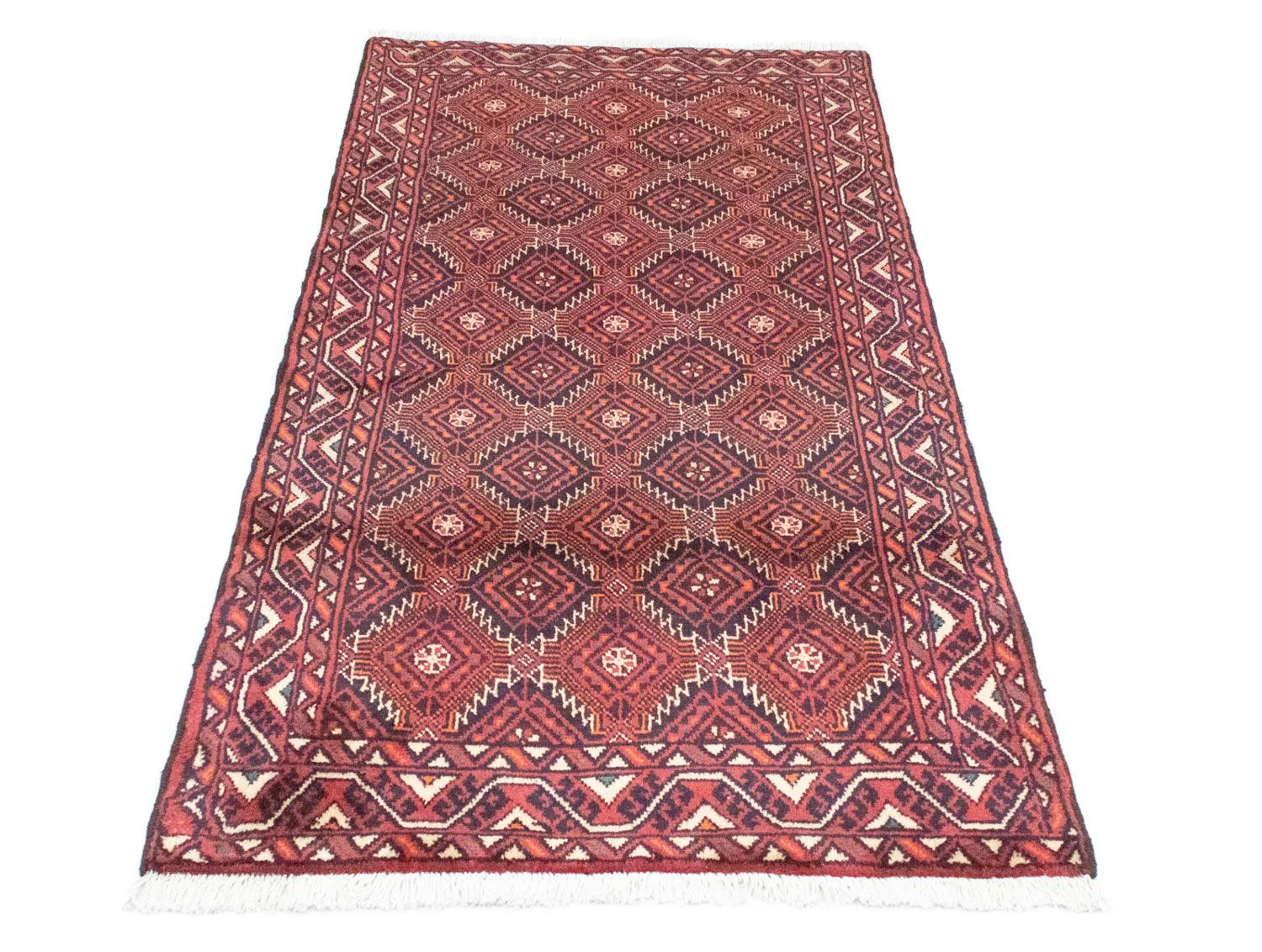 Belutsch Teppich 187 x 95 cm - rot - Image 5