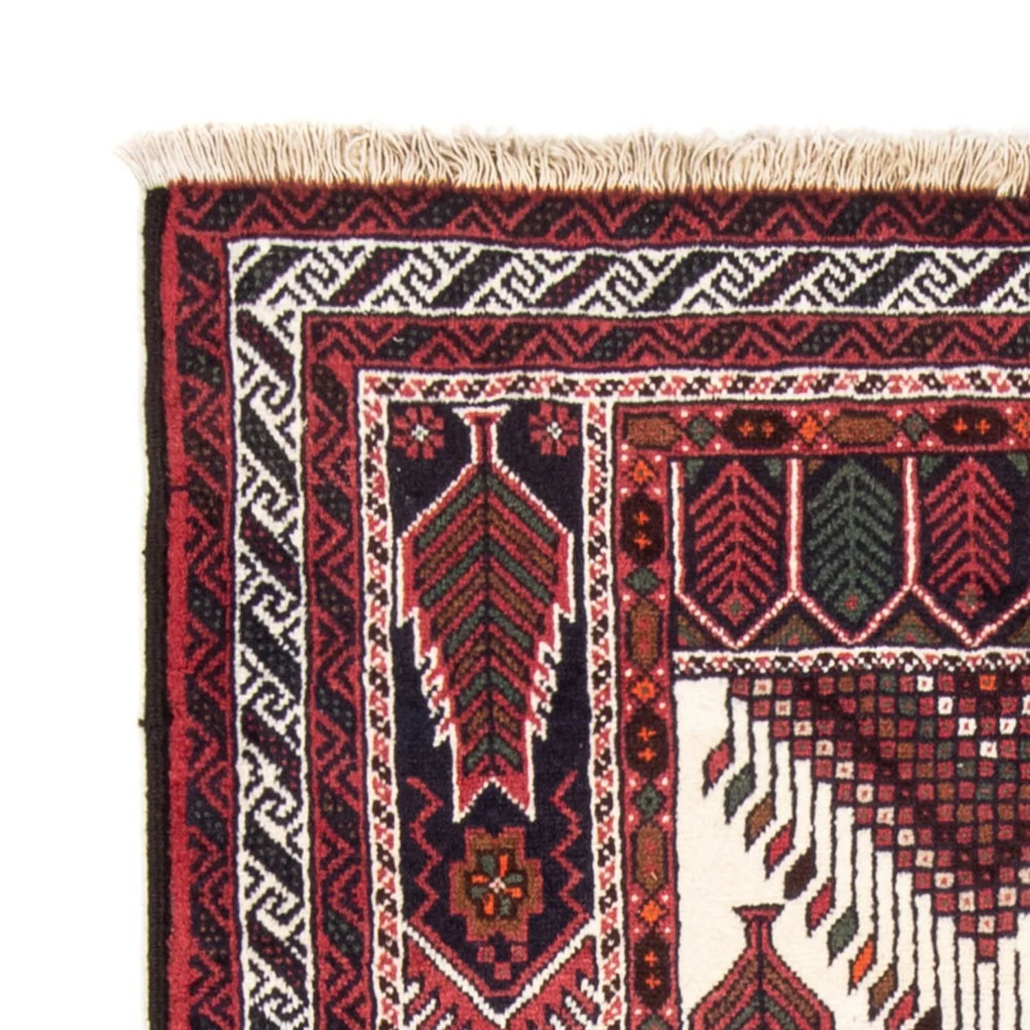 Belutsch Teppich 191 x 101 cm - rot - Image 3