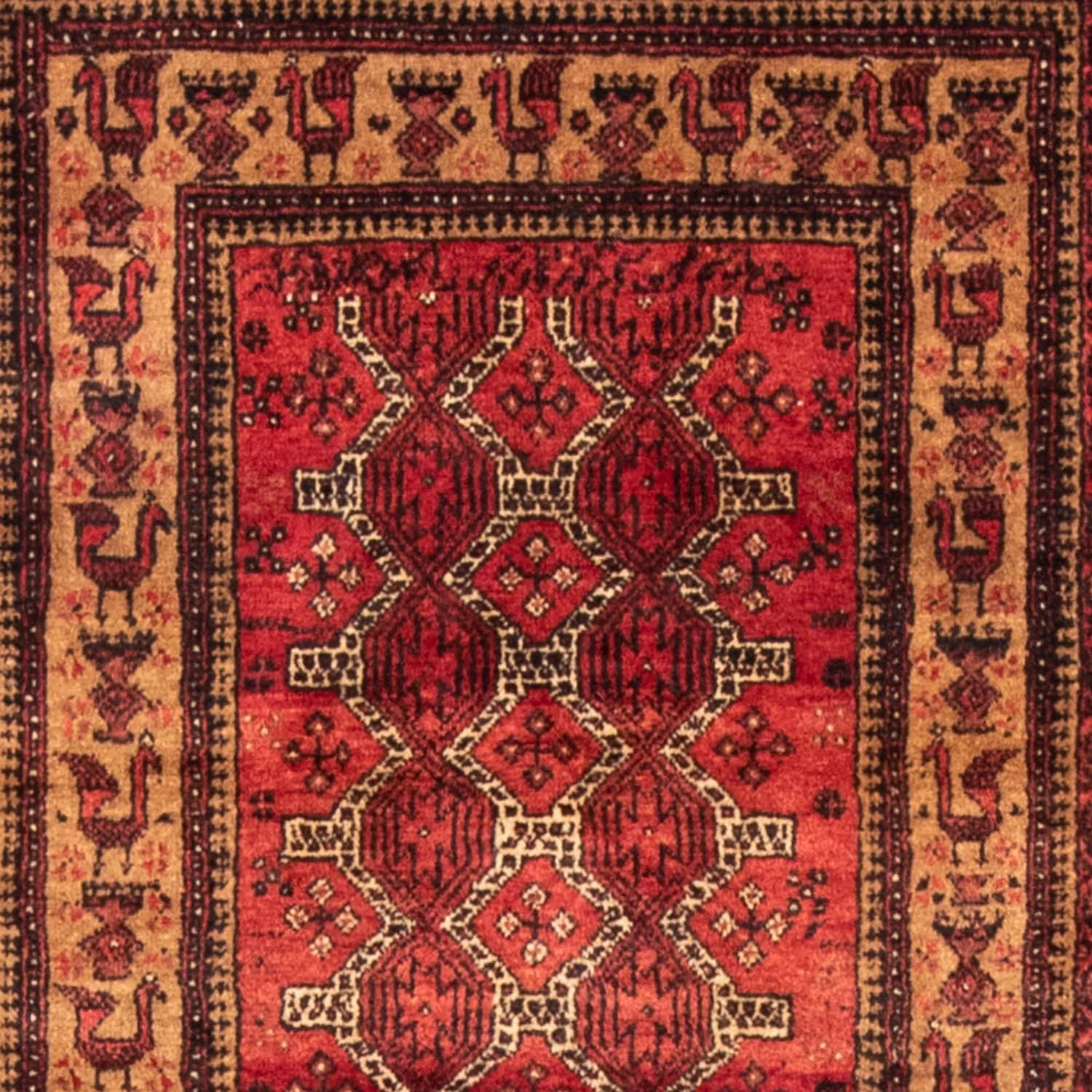 Belutsch Teppich 192 x 105 cm - rost - Image 2