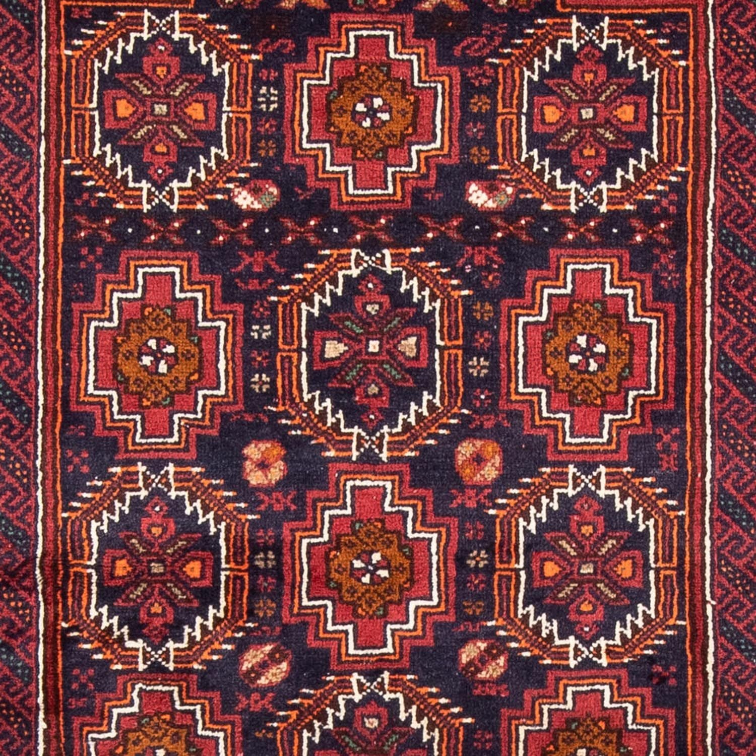Belutsch Teppich 193 x 101 cm - rot - Image 2