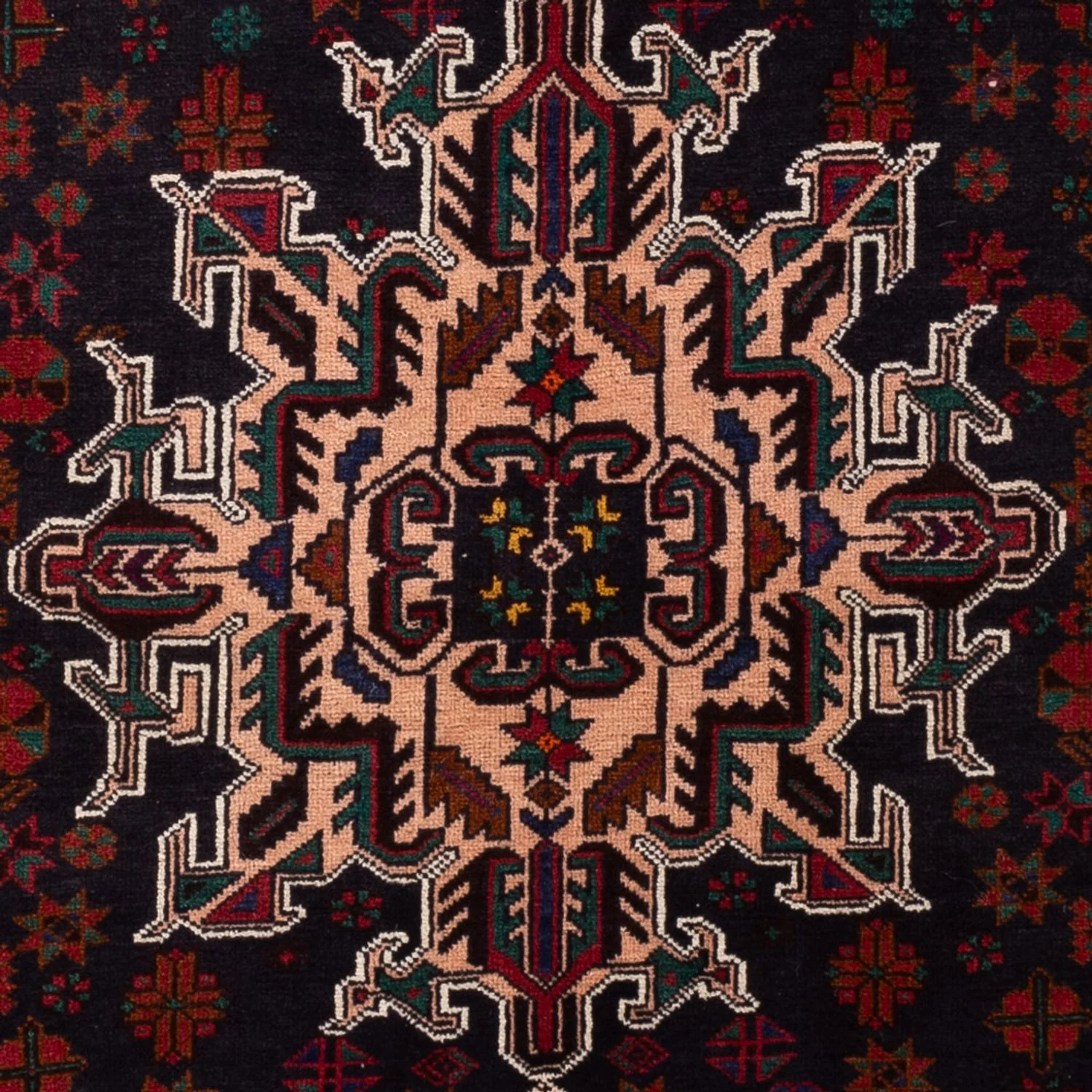Belutsch Teppich - 193 x 118 cm - mehrfarbig - Image 2