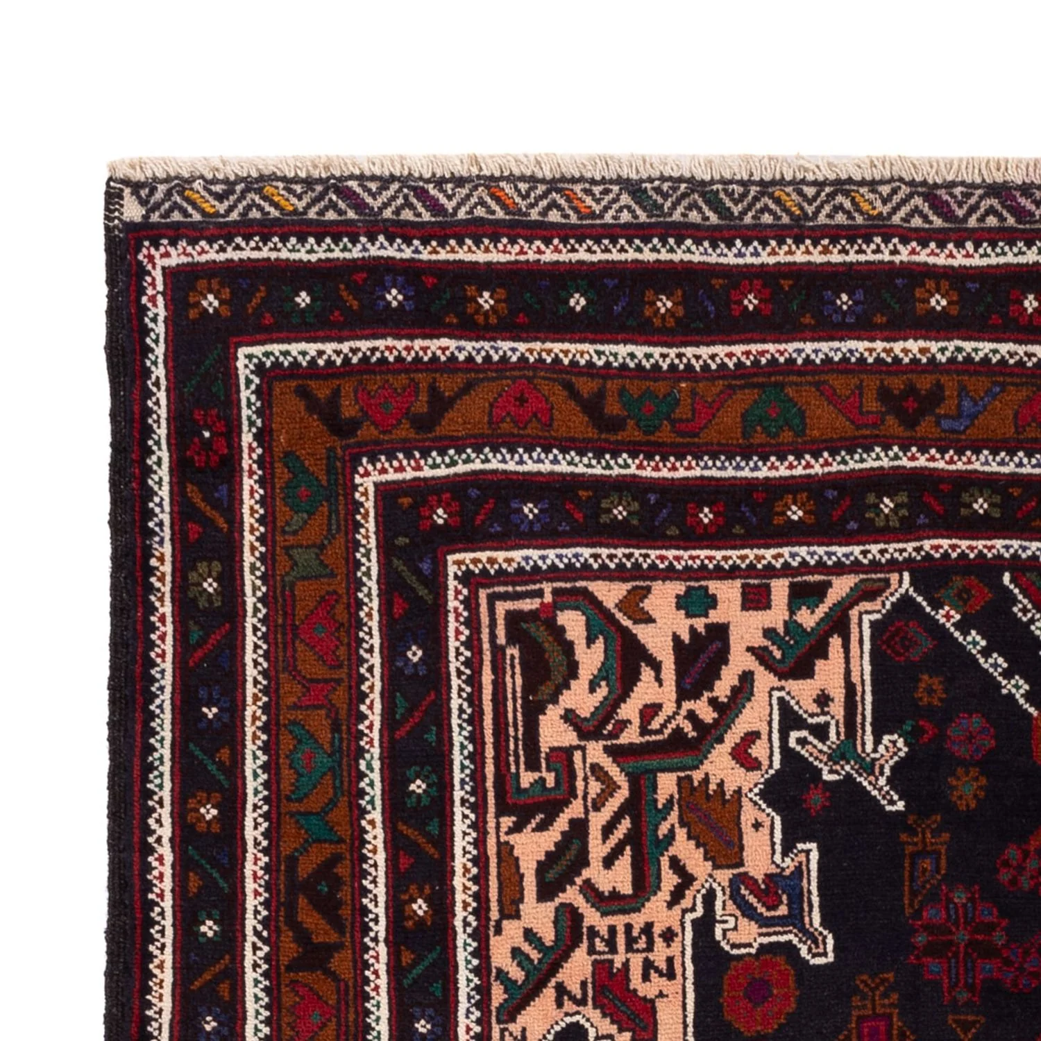 Belutsch Teppich - 193 x 118 cm - mehrfarbig - Image 3
