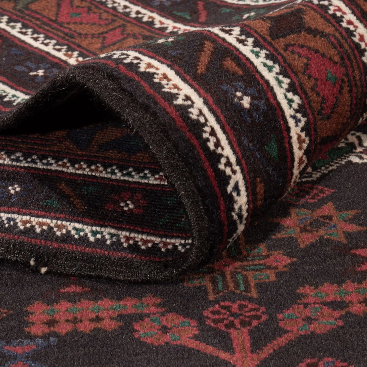 Belutsch Teppich - 193 x 118 cm - mehrfarbig - Image 4