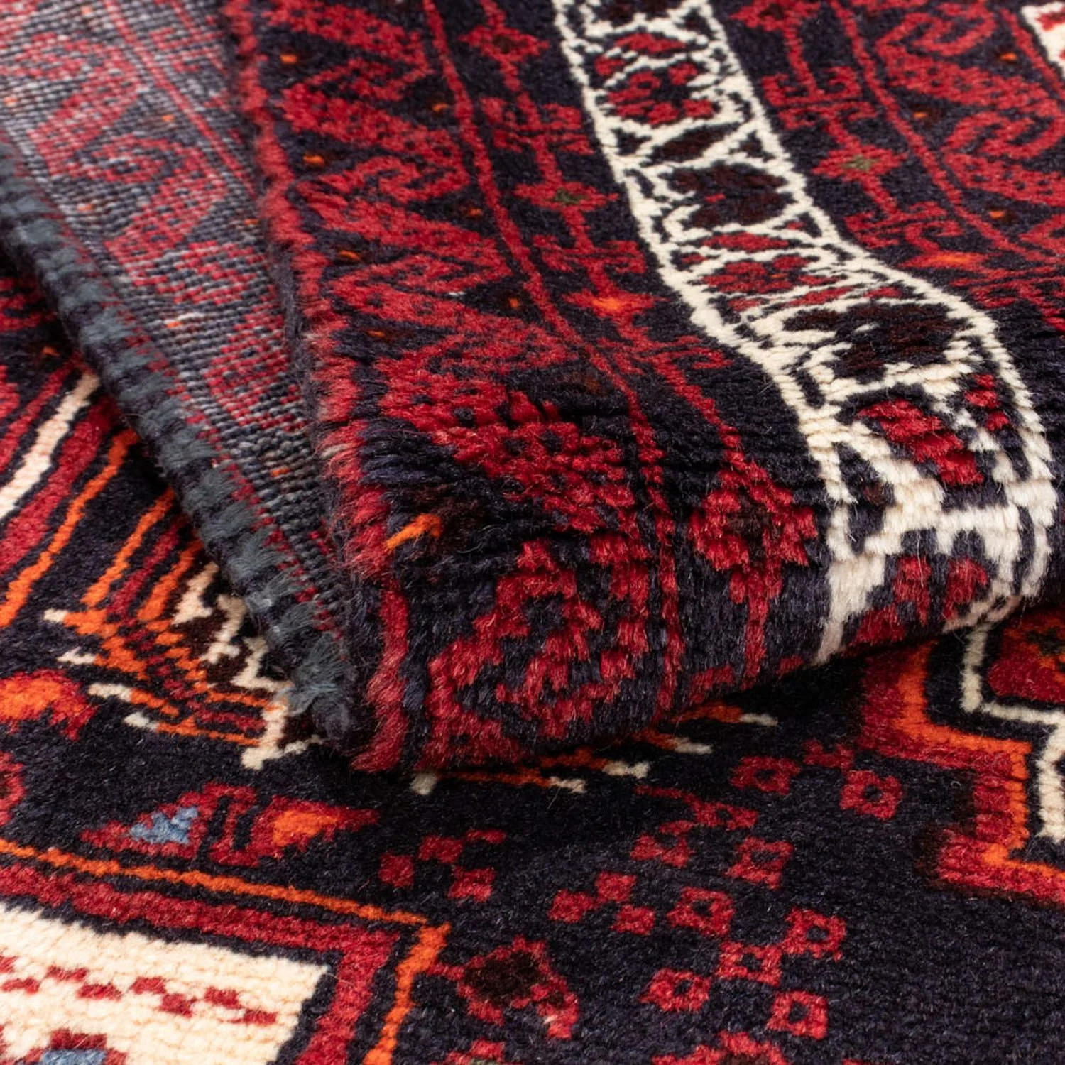 Belutsch Teppich 194 x 110 cm - rot - Image 4
