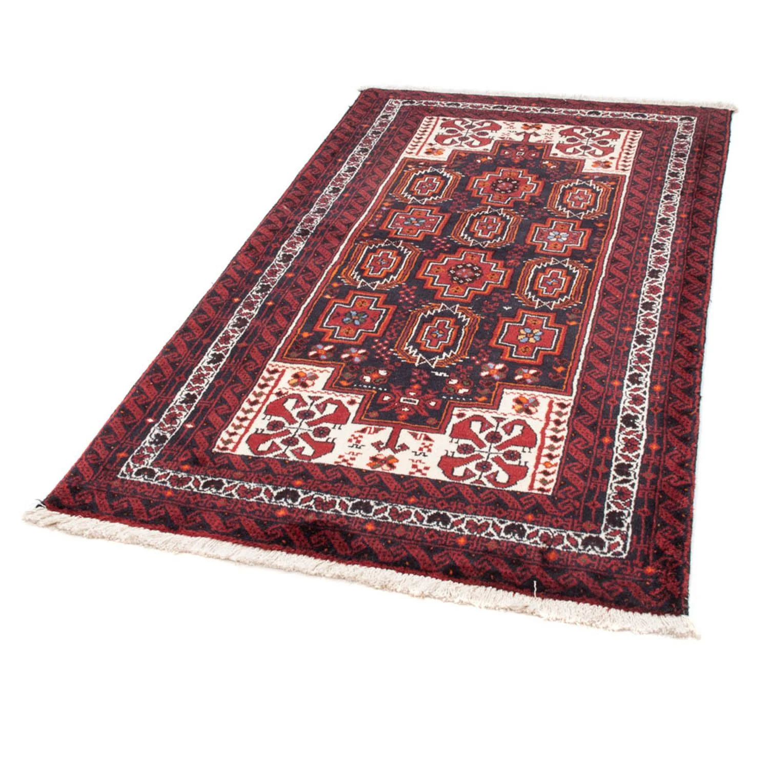 Belutsch Teppich 194 x 110 cm - rot - Image 5