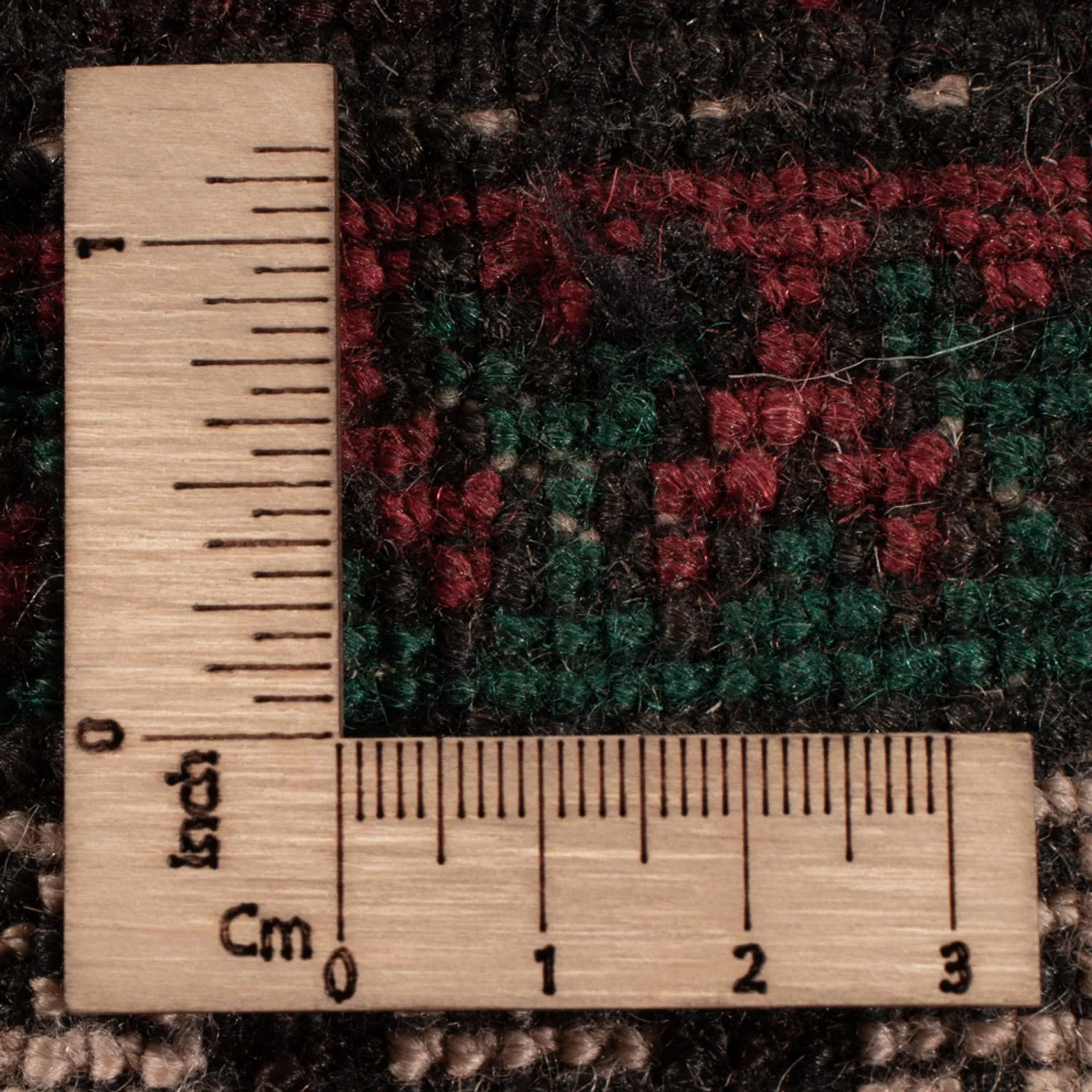 Belutsch Teppich - 194 x 123 cm - dunkelrot - Image 6