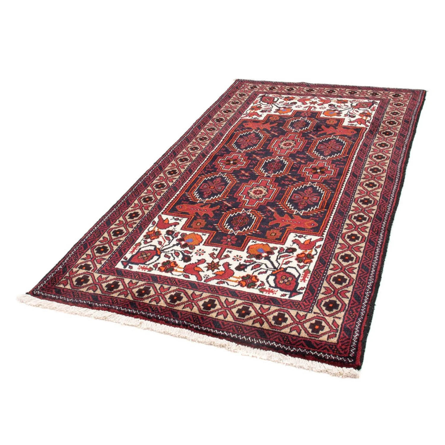 Belutsch Teppich 195 x 106 cm - rot - Image 5