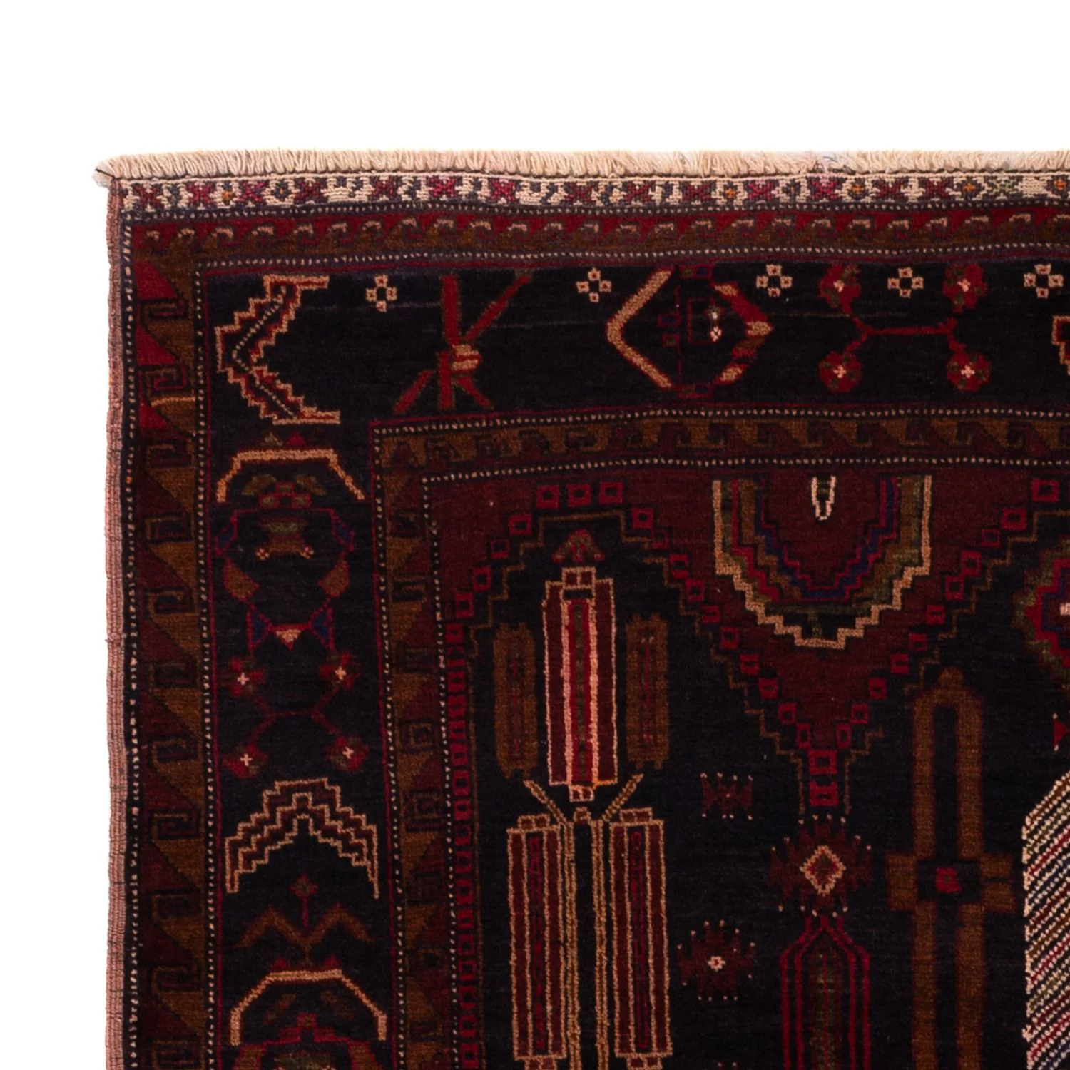 Belutsch Teppich - 195 x 119 cm - mehrfarbig - Image 3