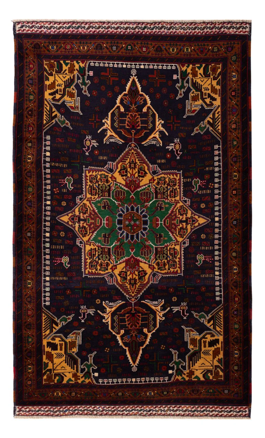 Belutsch Teppich 195x120cm - Orientteppich