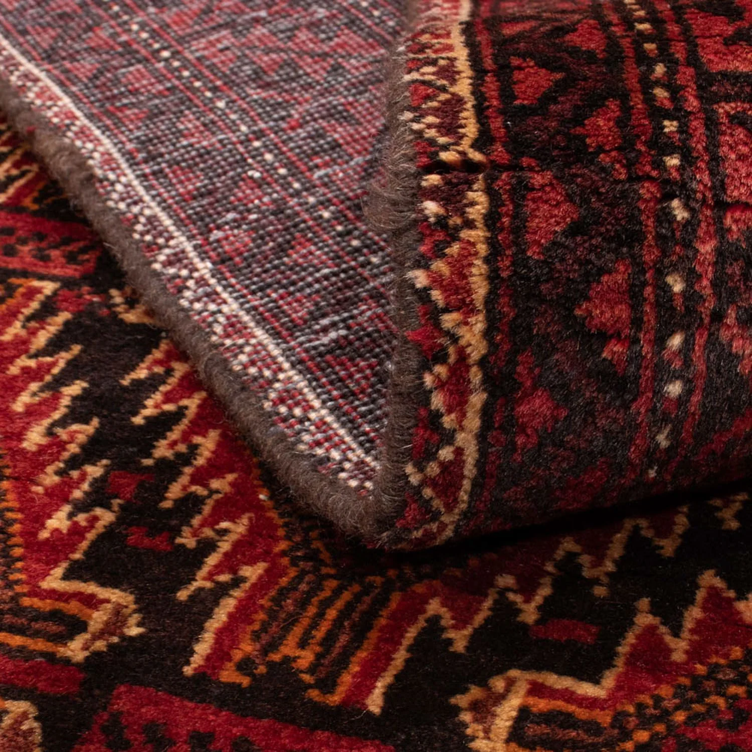 Belutsch Teppich 196 x 97 cm - mehrfarbig - Image 3