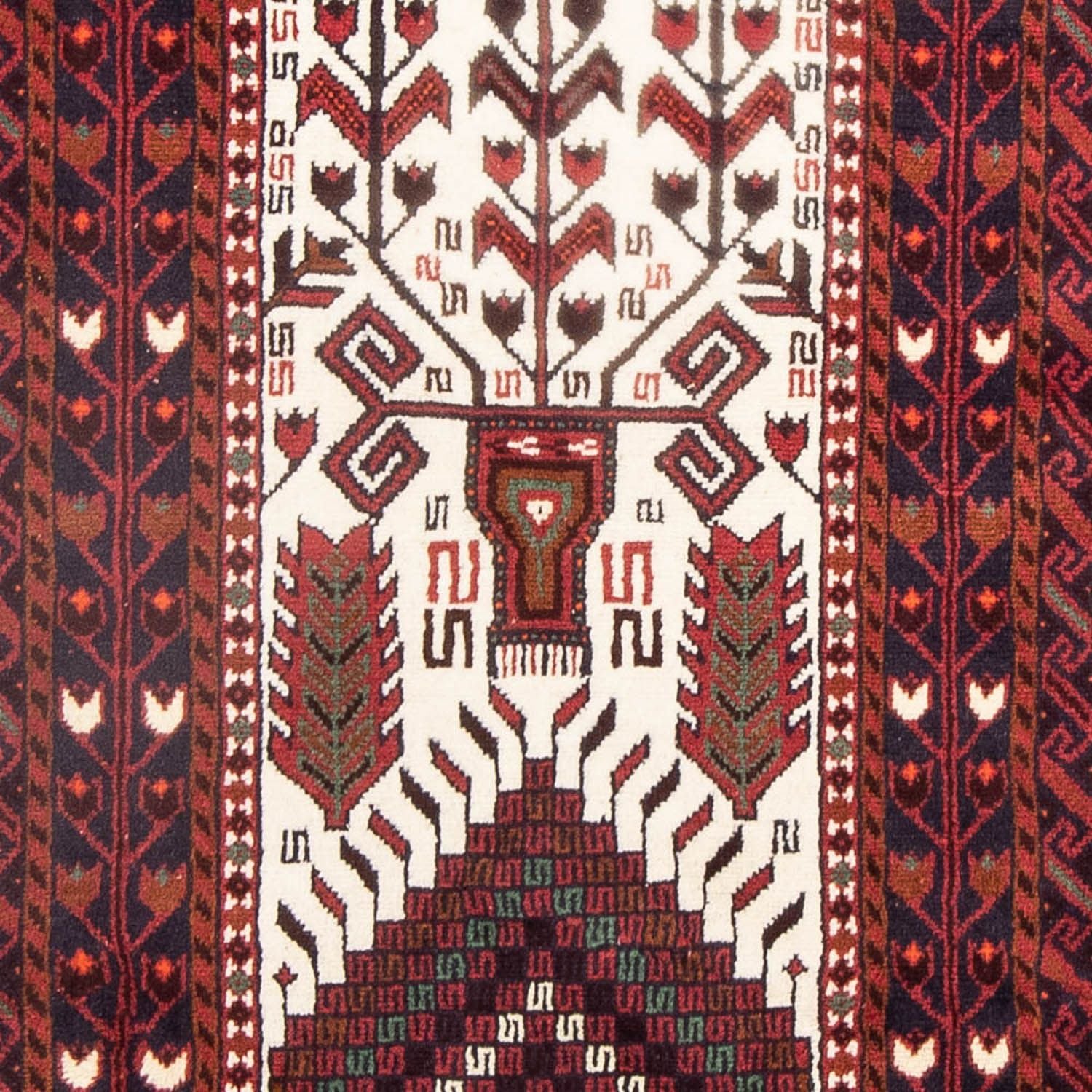 Belutsch Teppich 197 x 100 cm - beige - Image 2