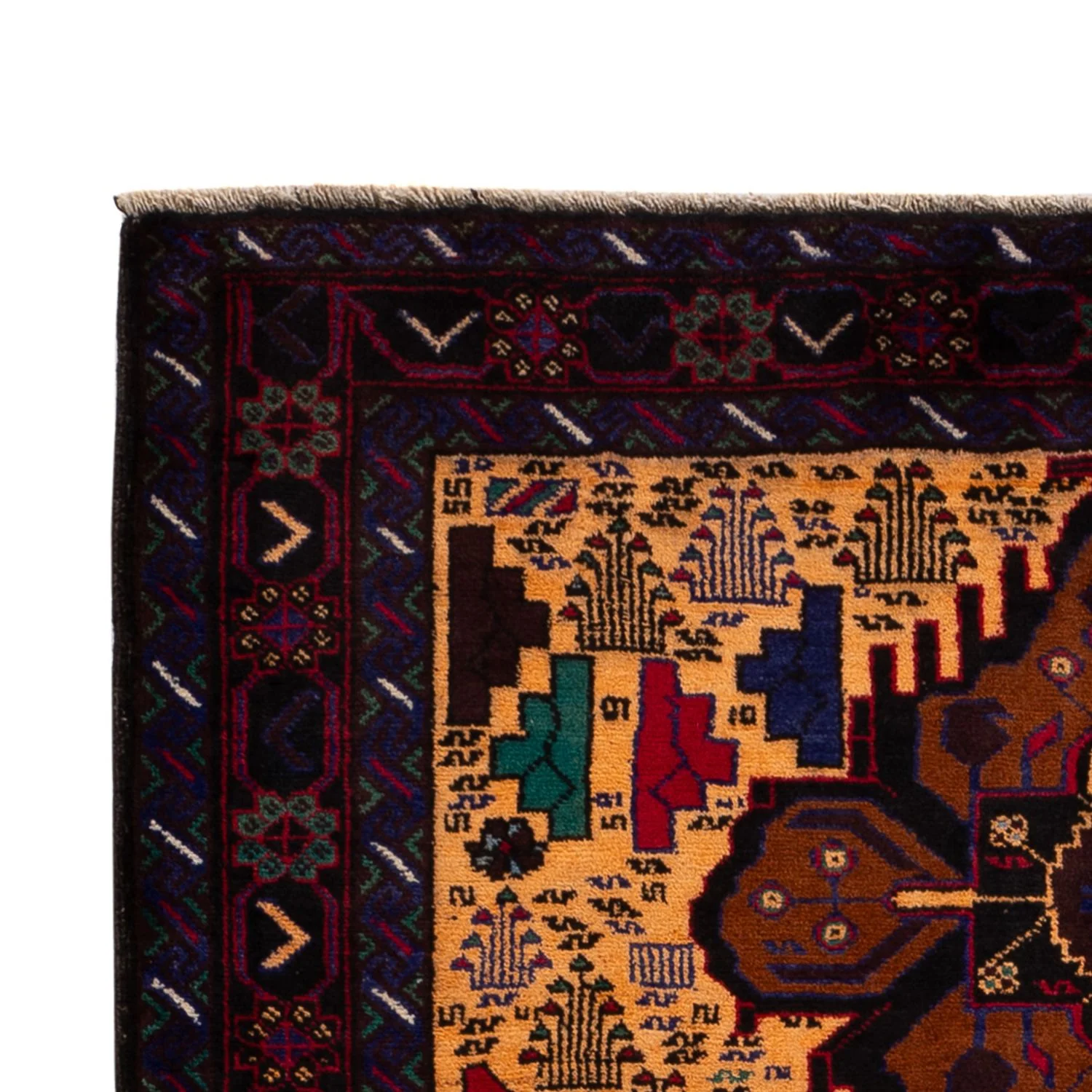 Belutsch Teppich 197x116cm - Orientteppich - Image 3