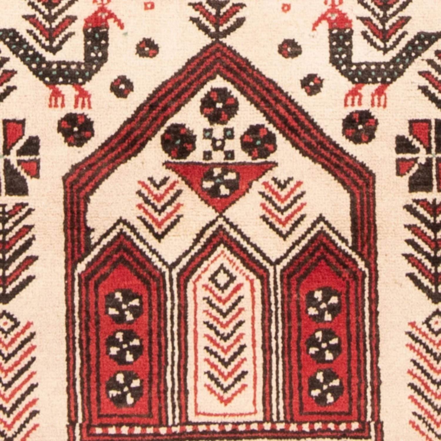 Belutsch Teppich 199 x 115 cm - rot - Image 2
