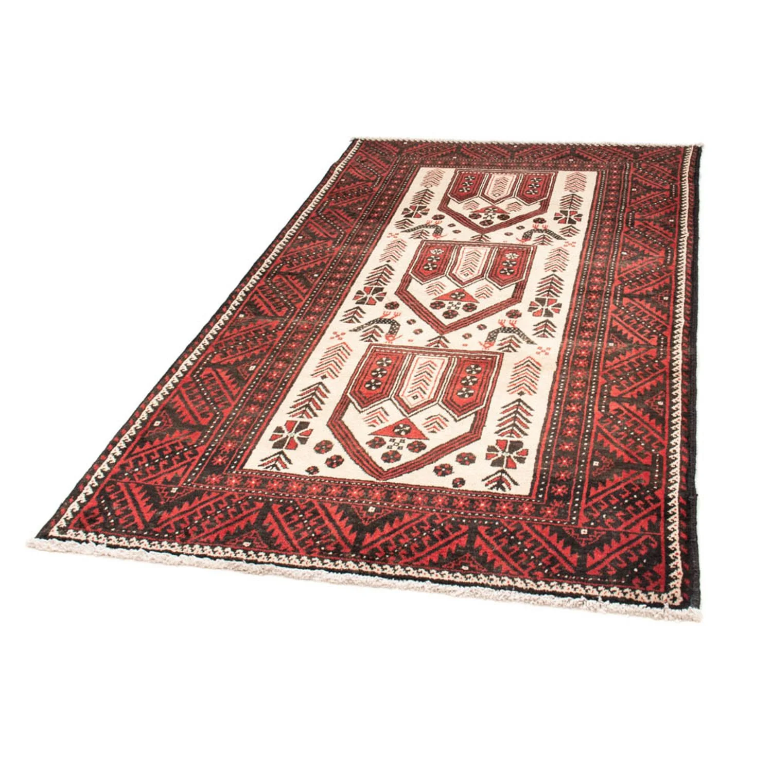 Belutsch Teppich 199 x 115 cm - rot - Image 5