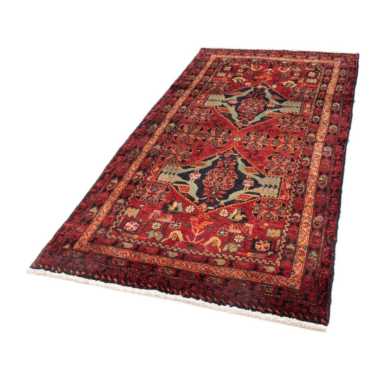 Belutsch Teppich 200 x 100 cm - rot - Image 5