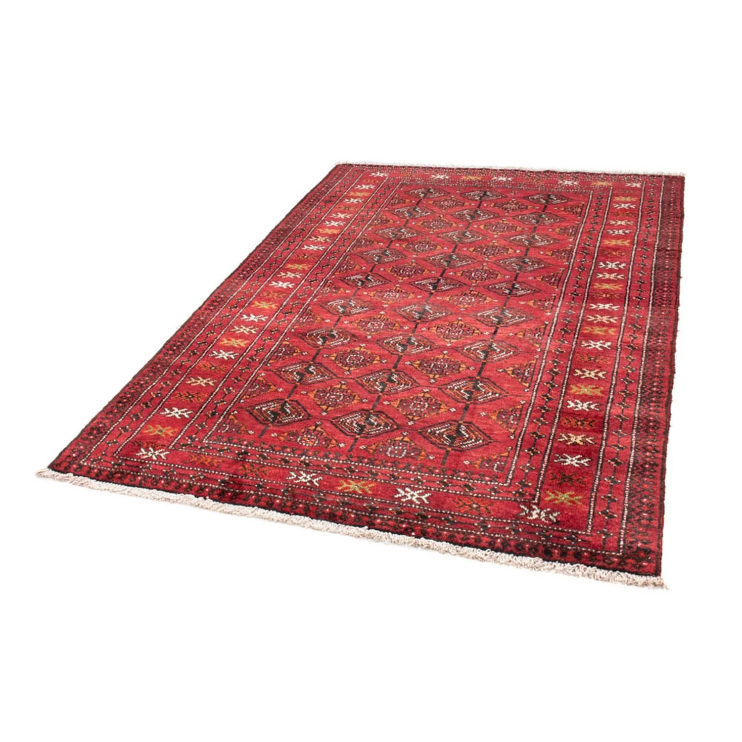 Belutsch Teppich 203 x 136 cm - rot - Image 5