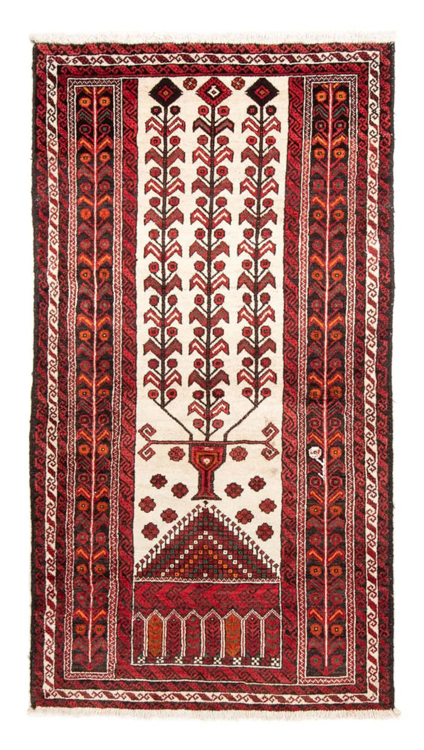 Belutsch Teppich 204 x 109 cm - beige