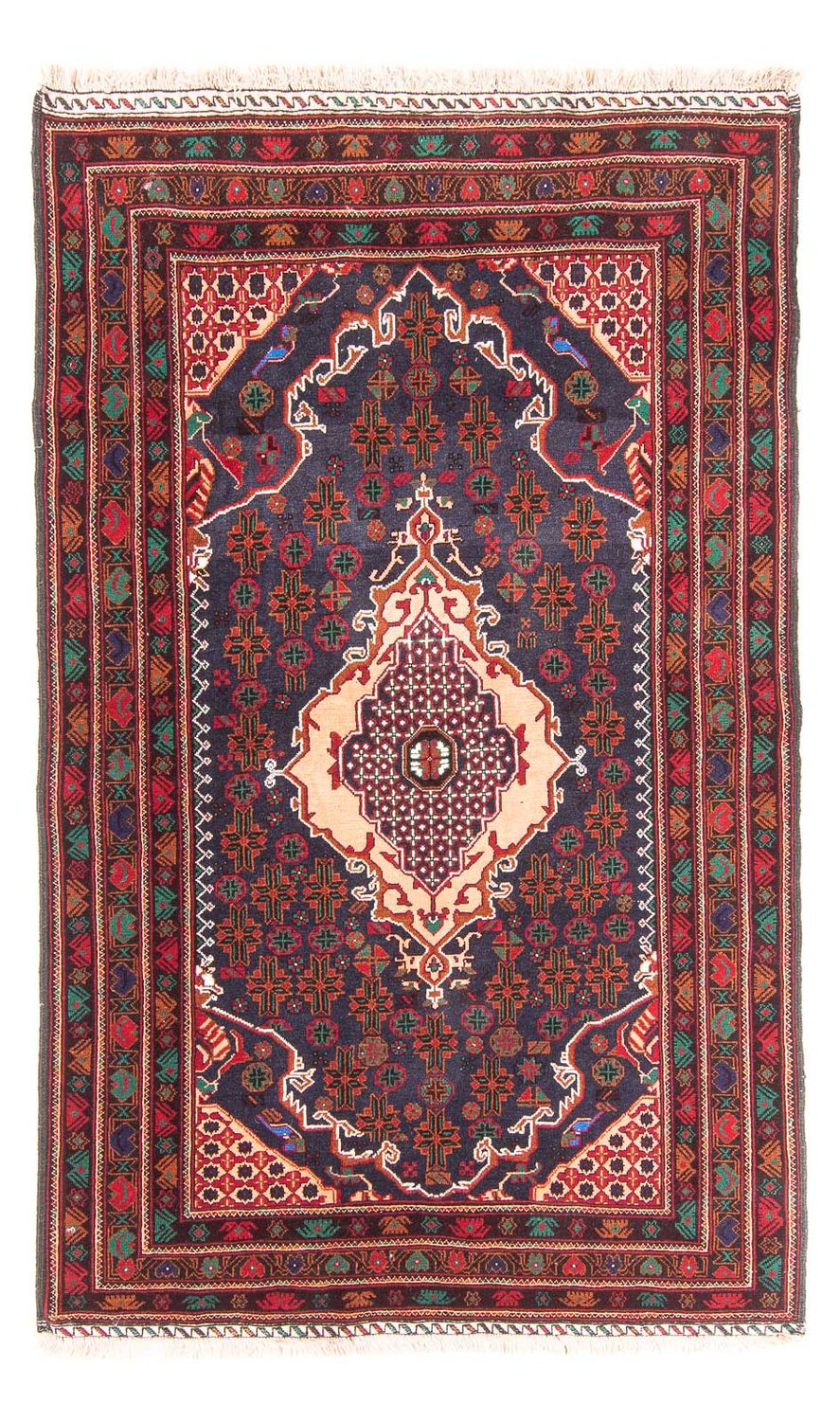 Belutsch Teppich - 205 x 123 cm - dunkelblau