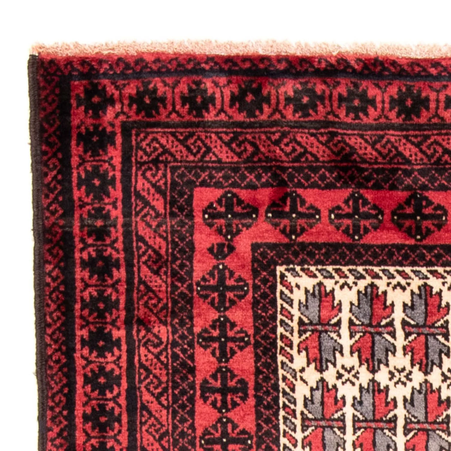 Belutsch Teppich 207 x 116 cm - rot - Image 3