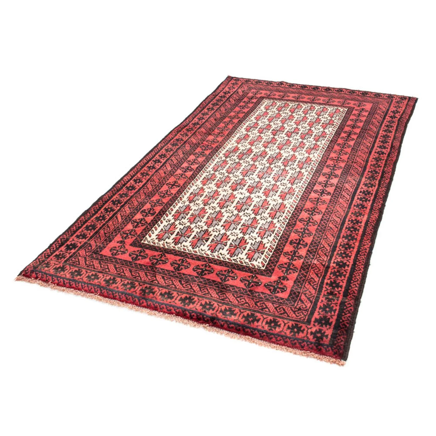 Belutsch Teppich 207 x 116 cm - rot - Image 5