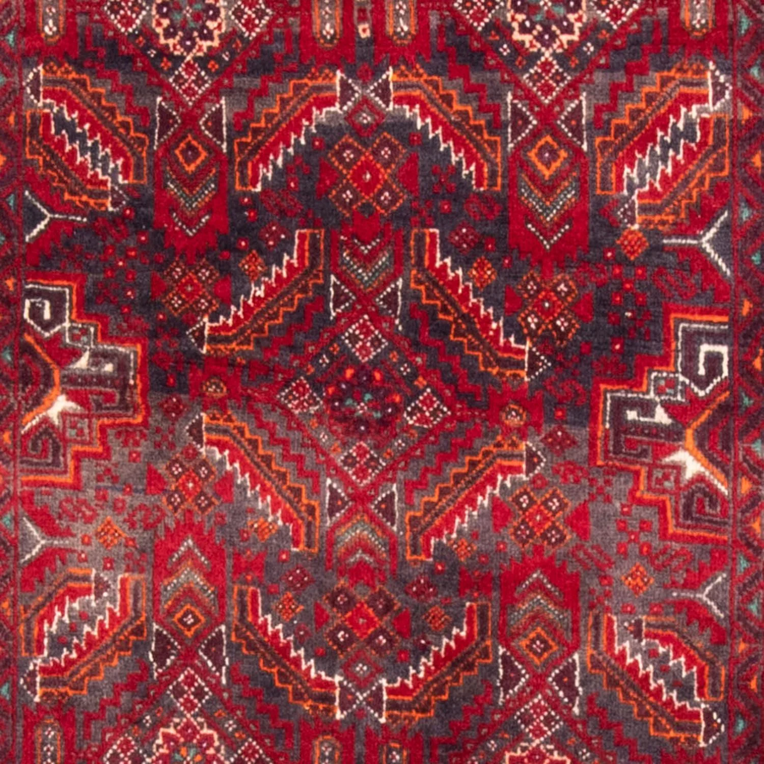 Belutsch Teppich 212 x 105 cm - rot - Image 2