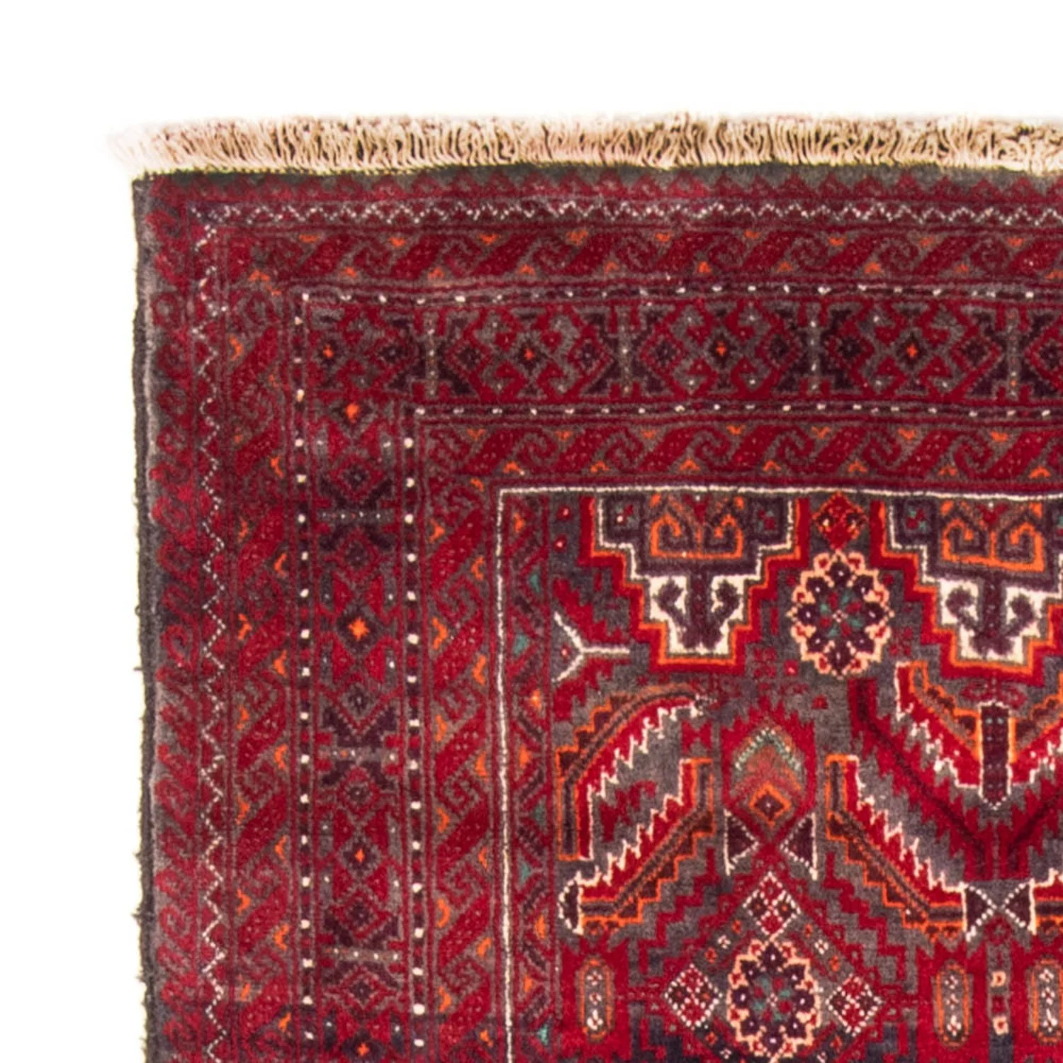 Belutsch Teppich 212 x 105 cm - rot - Image 3