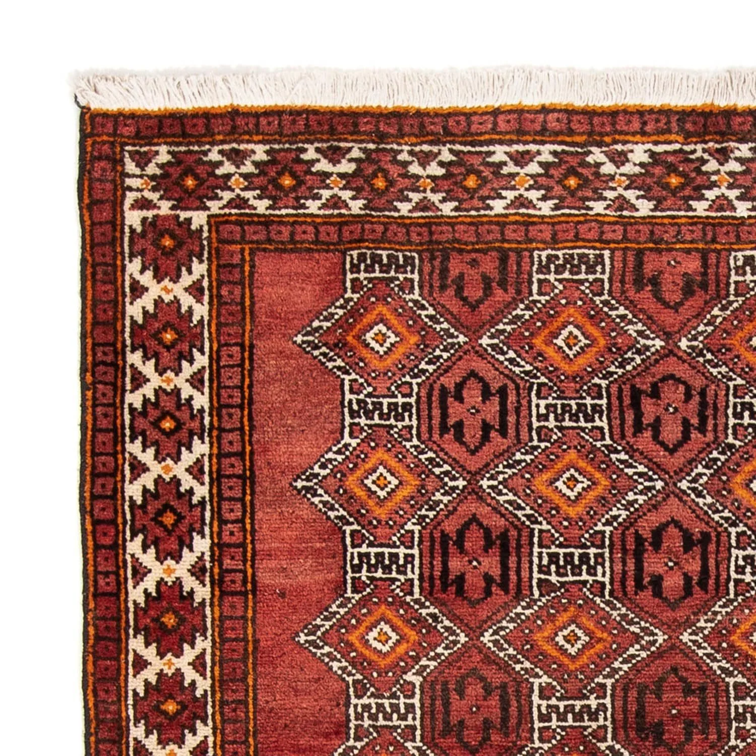 Belutsch Teppich 218 x 128 cm - rot - Image 3