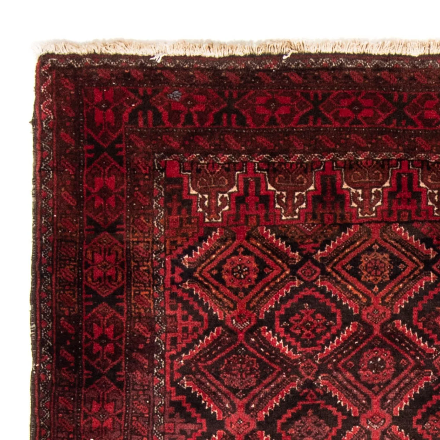 Belutsch Teppich 230 x 125 cm - rot - Image 3