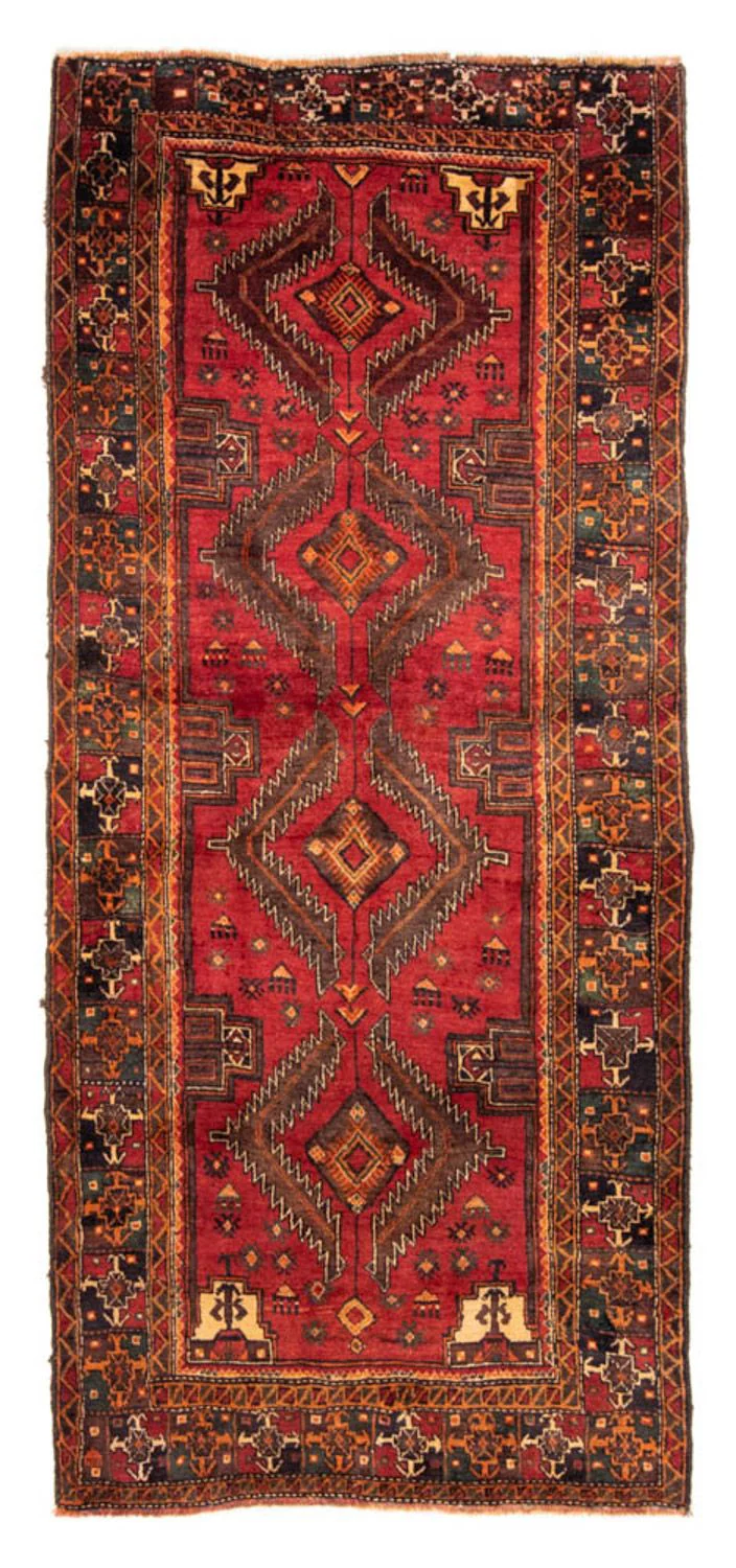 Belutsch Teppich 237 x 103 cm - rot