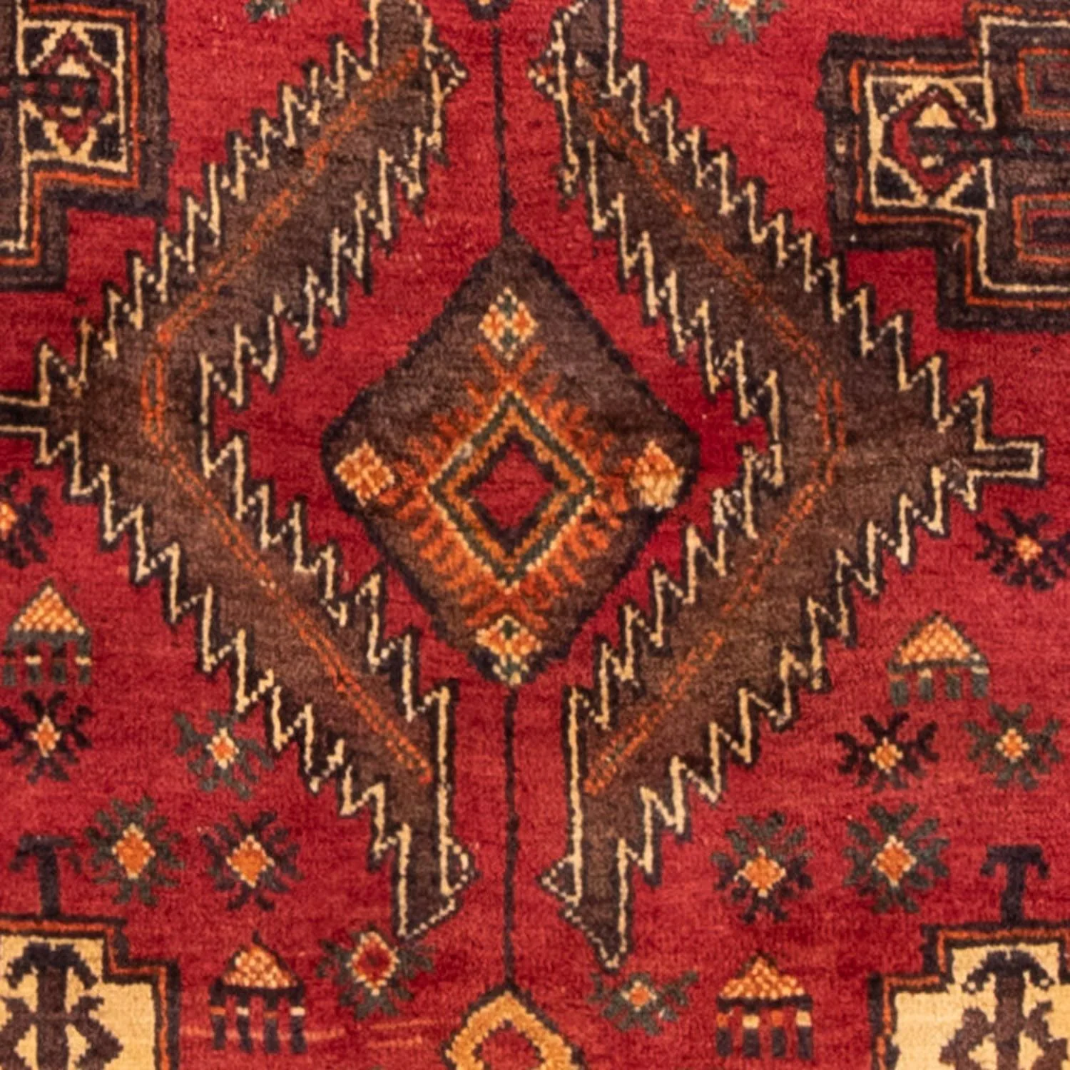 Belutsch Teppich 237 x 103 cm - rot - Image 2