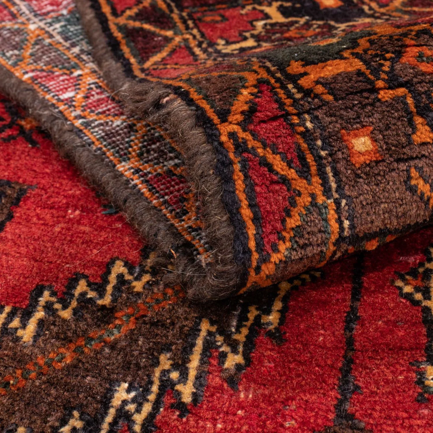 Belutsch Teppich 237 x 103 cm - rot - Image 4