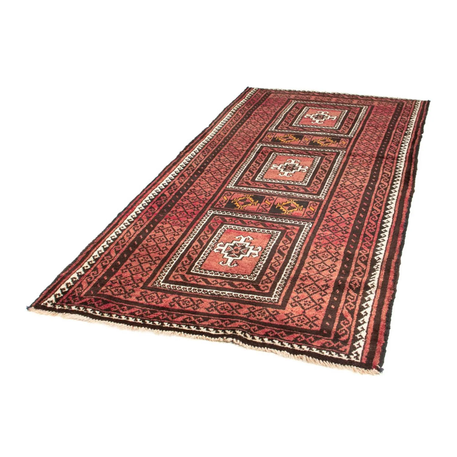 Belutsch Teppich 240 x 114 cm - rost - Image 5