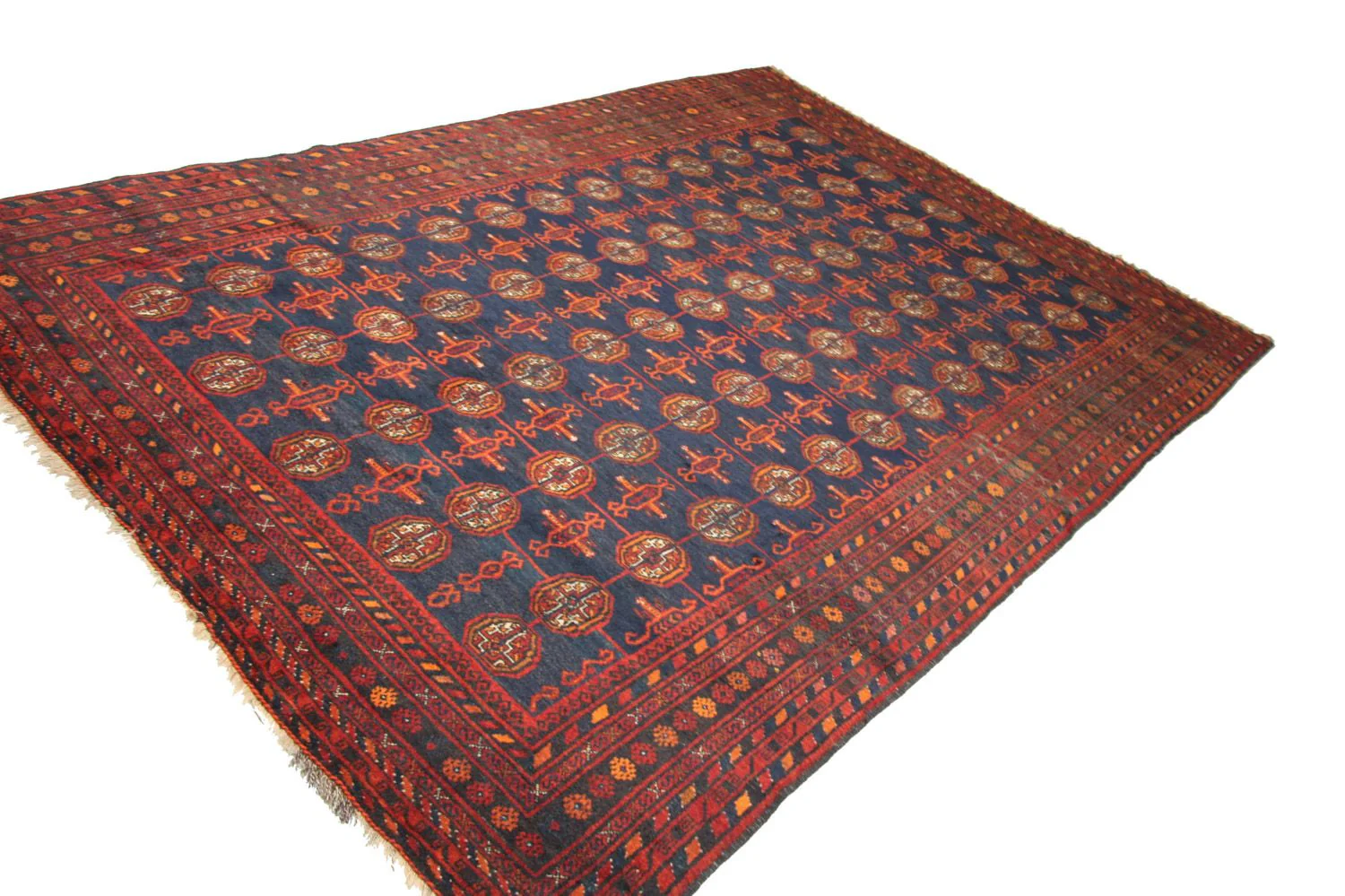 Belutsch Teppich 286 x 193 cm - blau - Image 3