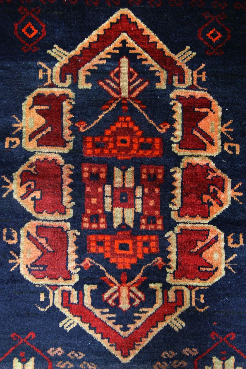 Belutsch Teppich 294 x 142 cm - blau - Image 2