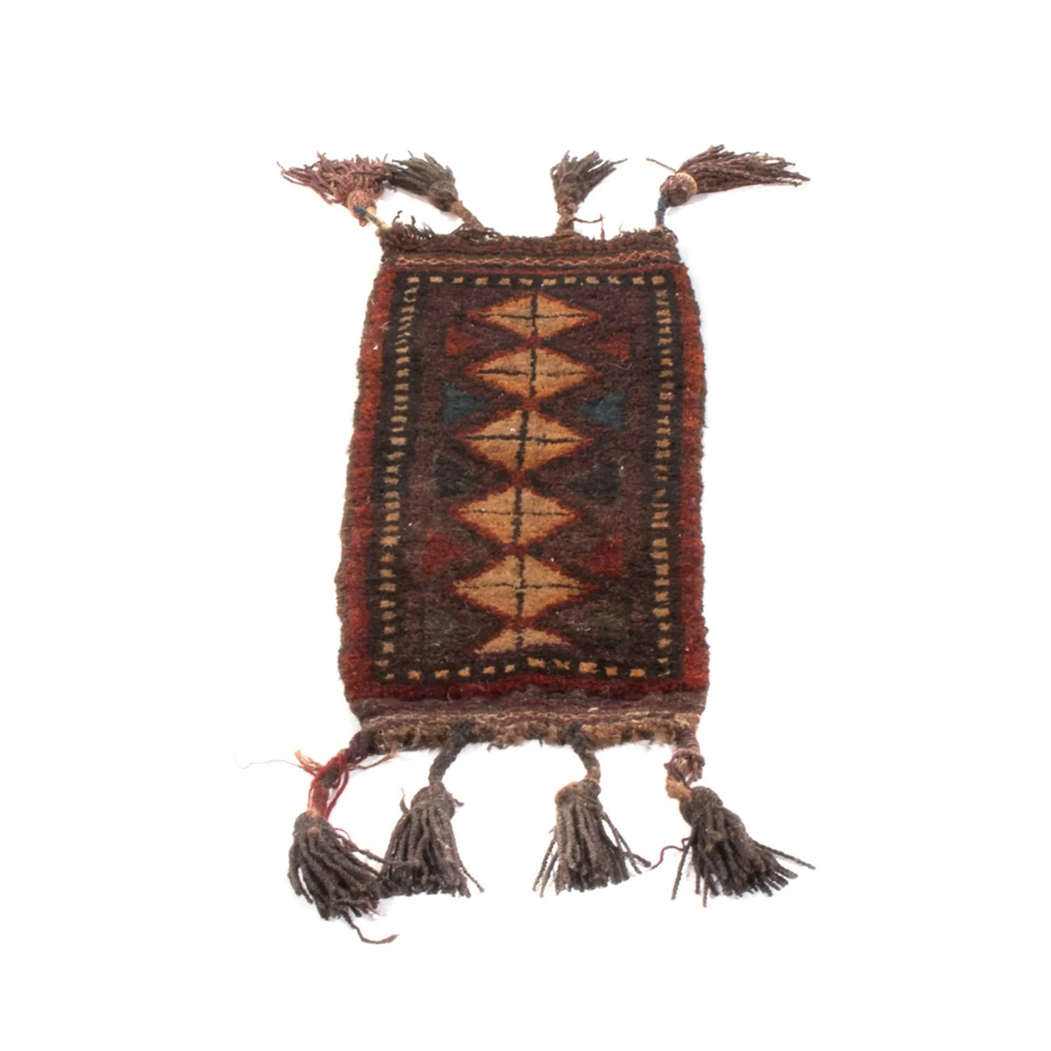 Belutsch Teppich - 68 x 24 cm - braun - Image 4