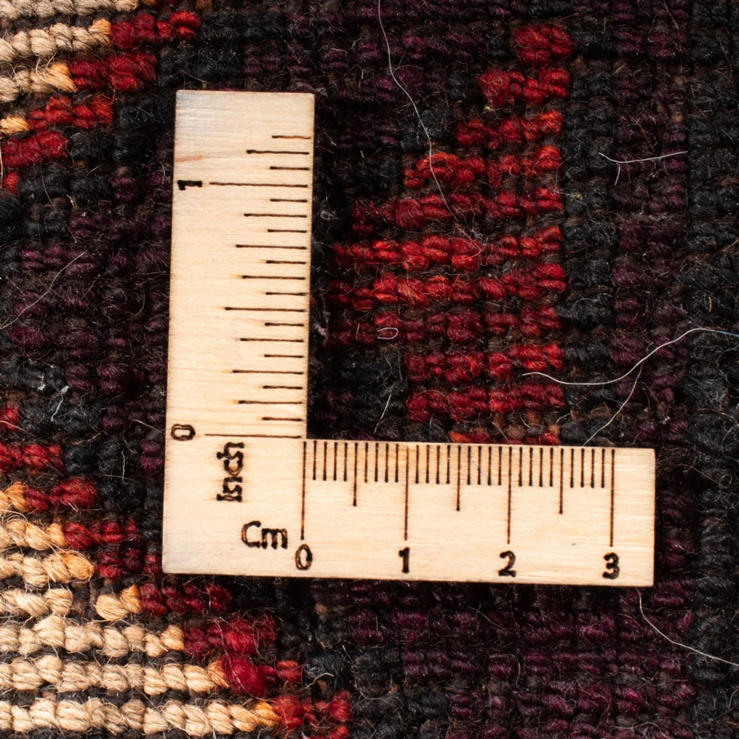 Belutsch Teppich - 68 x 24 cm - braun - Image 6