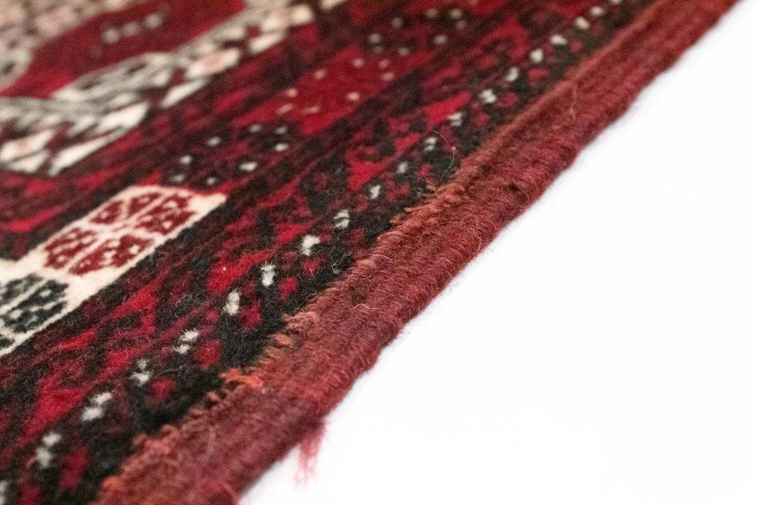 Belutsch Teppich 78 x 63 cm - rot - Image 3
